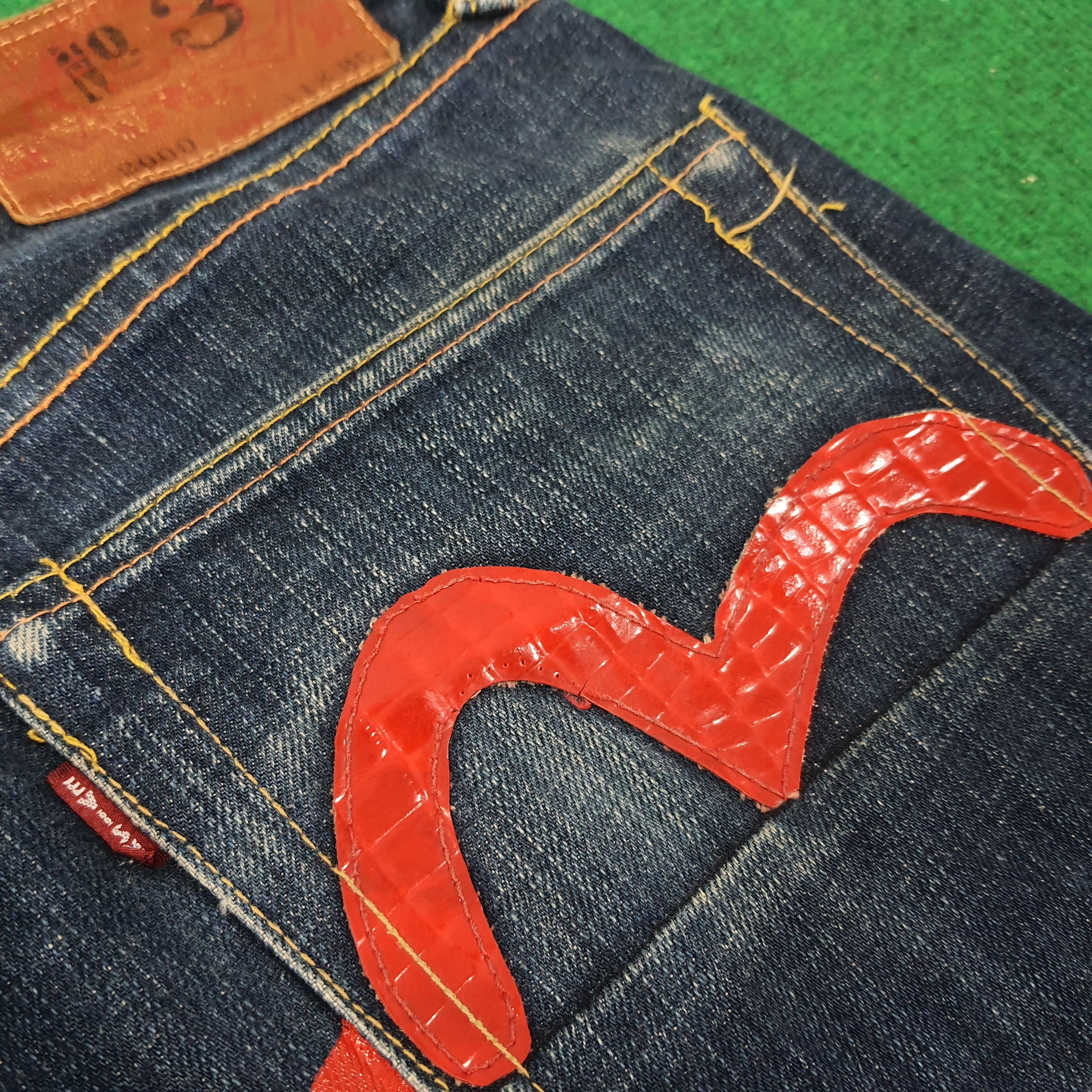 Evisu Vintage Evisu Japan by Yamane Custom Daicock Jeans C228N12 Size US 29 - 3 Thumbnail