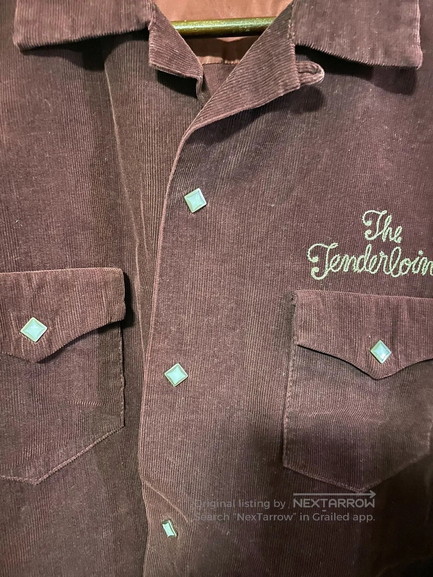 Tenderloin Tenderloin Red Corduroy Shirt. Size US S / EU 44-46 / 1 - 8 Thumbnail
