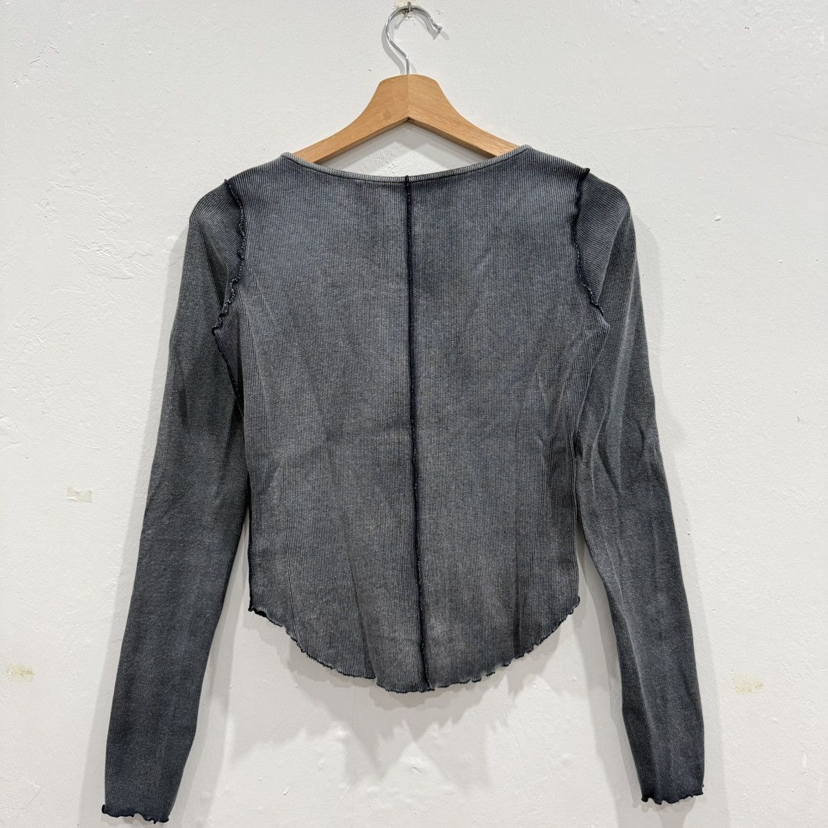 STUDIOUS Studious Zipper Longsleeve Tee Size ONE SIZE - 2 Thumbnail