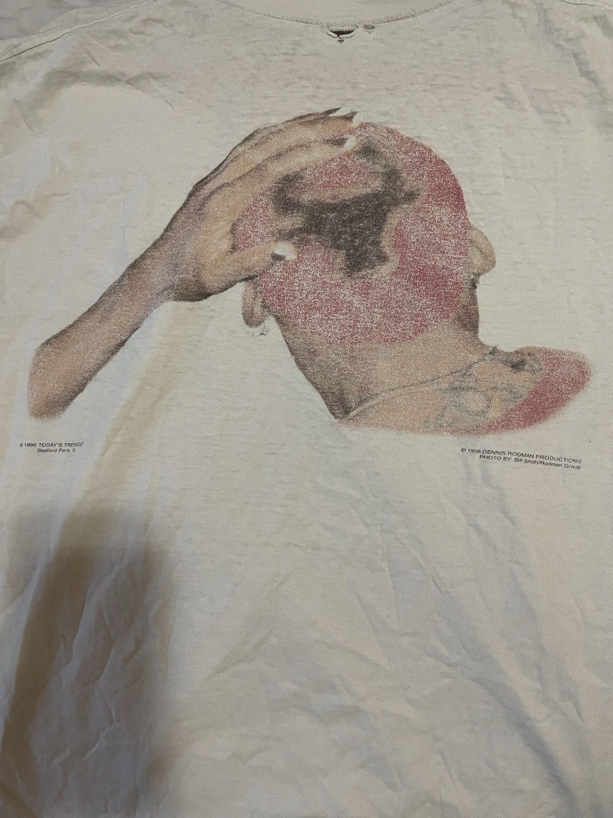 Vintage Dennis Rodman Bad As I Wanna Be Enforcer Tee Size M Size US M / EU 48-50 / 2 - 4 Thumbnail