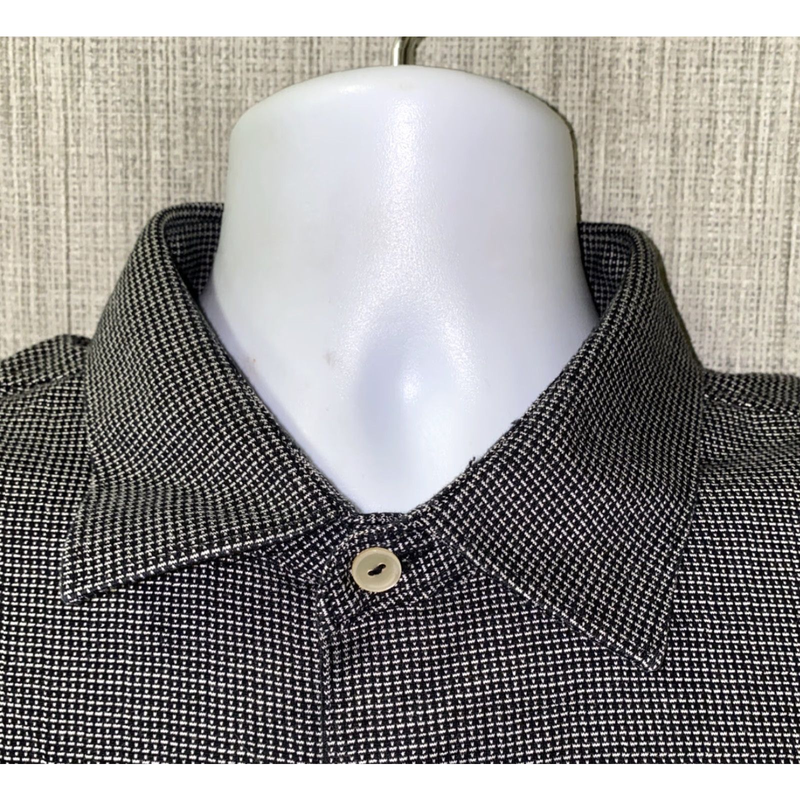 Peter Millar Peter Millar Mens Polo Shirt Short Sleeve Golf Size L Black/White Size US L / EU 52-54 / 3 - 3 Thumbnail