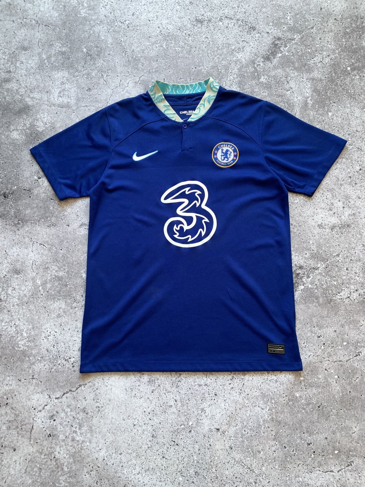 Vintage 🔥NIKE CHELSEA 2022 2023 SOCCER JERSEY BLOCKCORE TEE Size US M / EU 48-50 / 2 - 1 Thumbnail