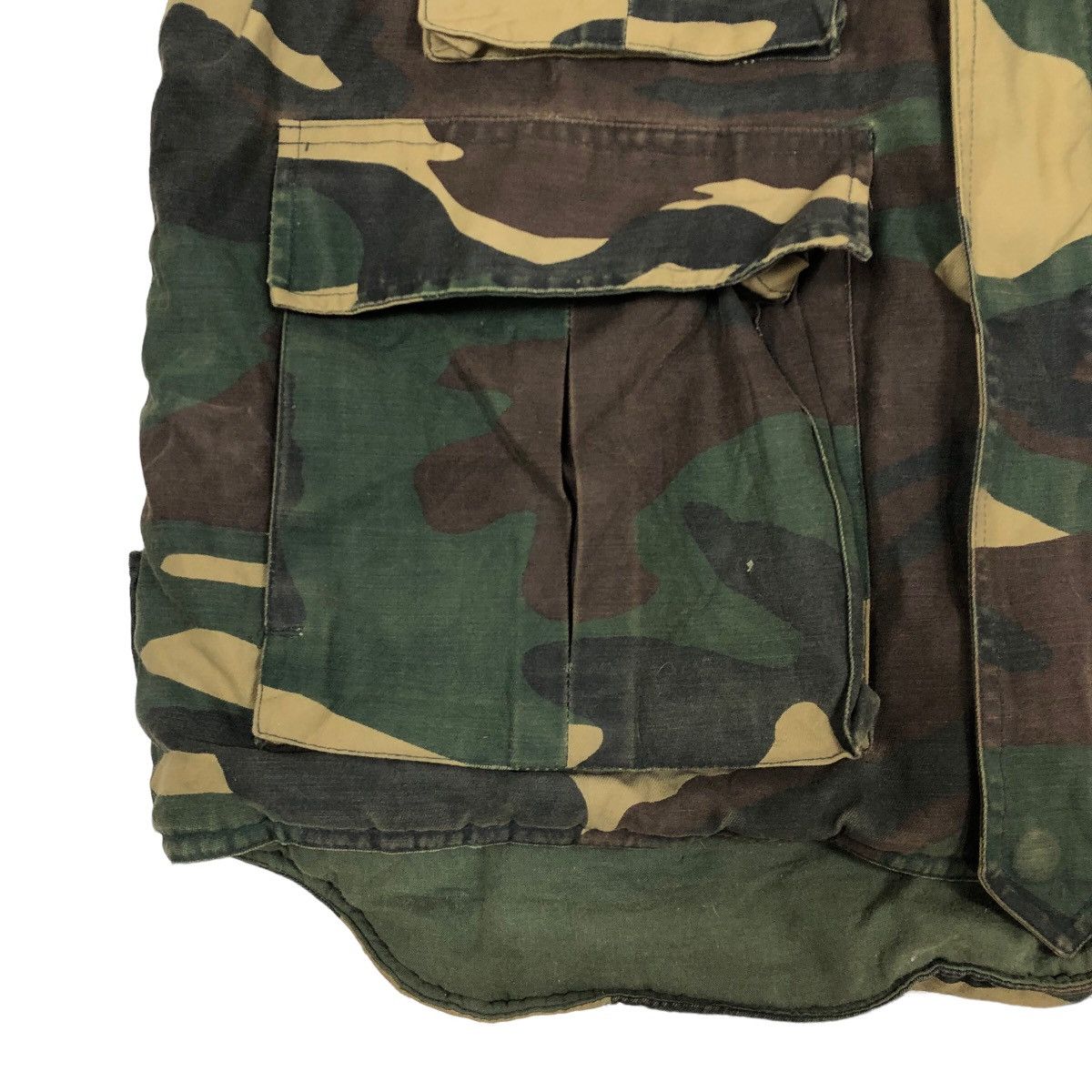 Vintage Vintage US Army Tactical Vest Camouflage Cargo Vest Size US L / EU 52-54 / 3 - 3 Thumbnail