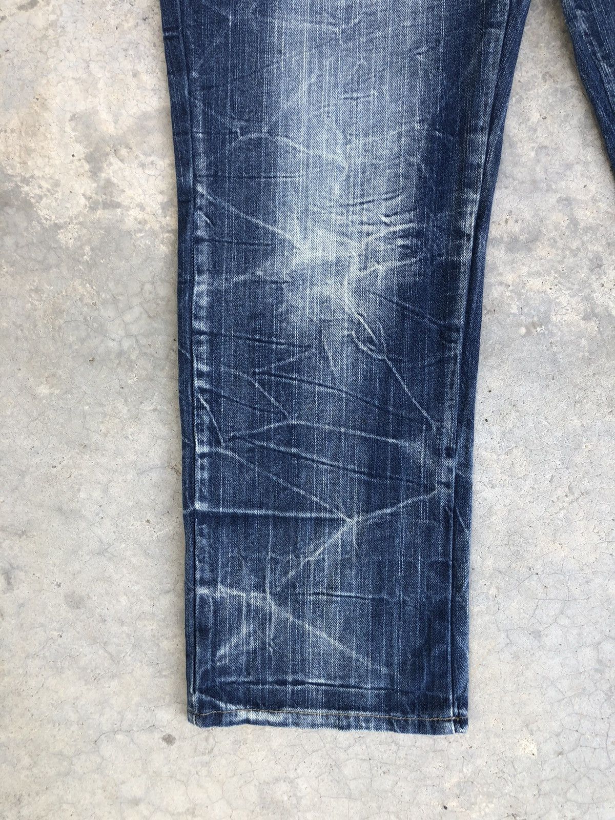 Hysteric Glamour Japanese Back & Forth Double Waist Distressed Jeans Size US 33 - 6 Thumbnail