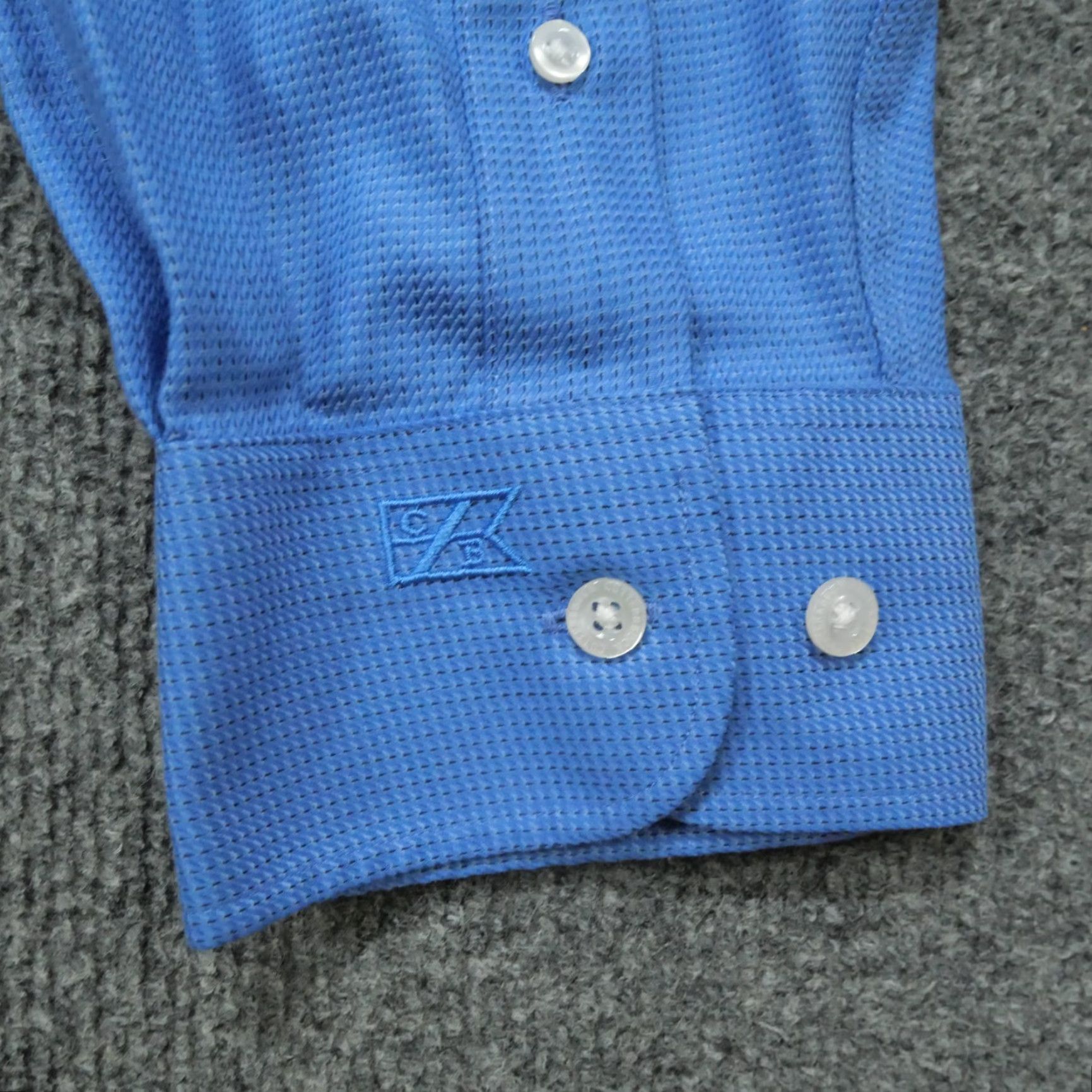 Cutter & Buck Cutter & Buck Shirt Mens XL Blue Button-Up Johnsonville Sausage Dress? Size 46R - 5 Thumbnail