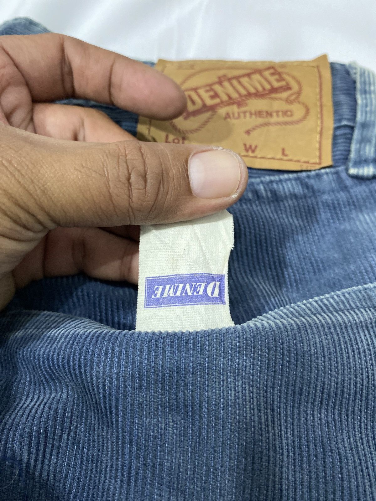 Orslow Denime Patchwork cyberweek corduroy Pants Size US 29 - 6 Thumbnail