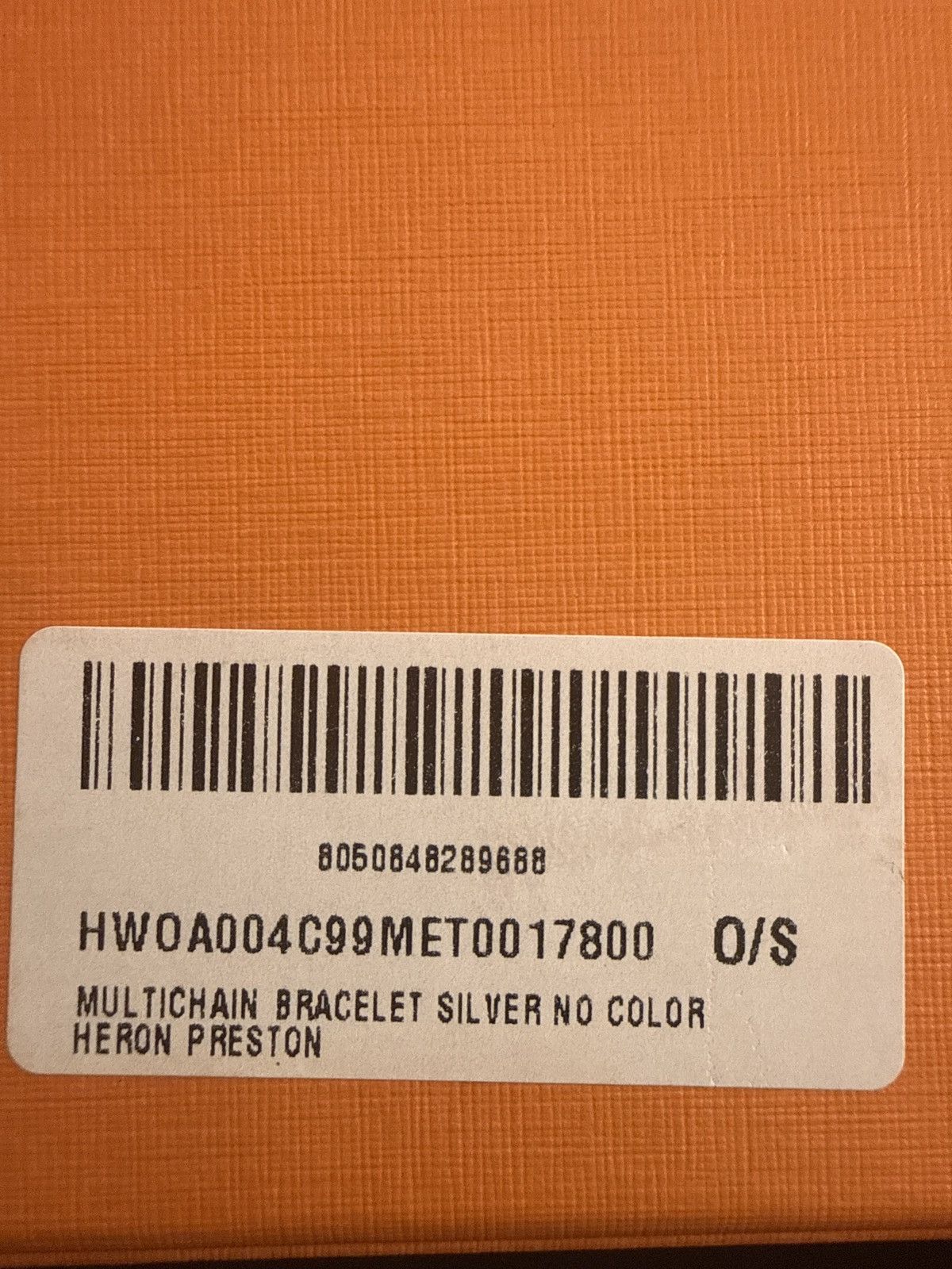 Heron Preston BNIB Heron Preston Silver Multichain Bracelet - Size 44 - 8 Thumbnail