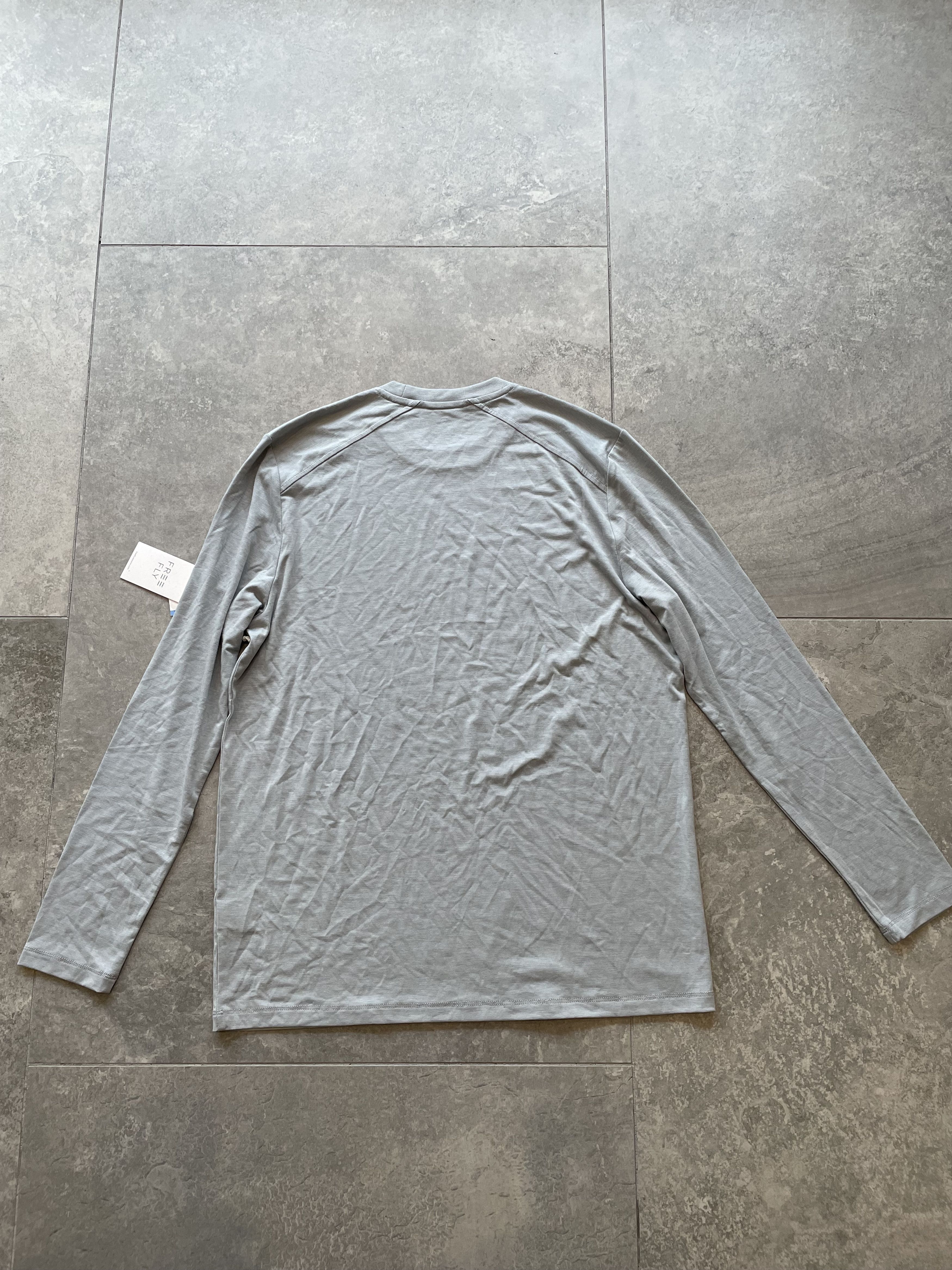 Other Free Fly - Bamboo Shade Long Sleeve Heather Aspen Grey Size US S / EU 44-46 / 1 - 2 Thumbnail