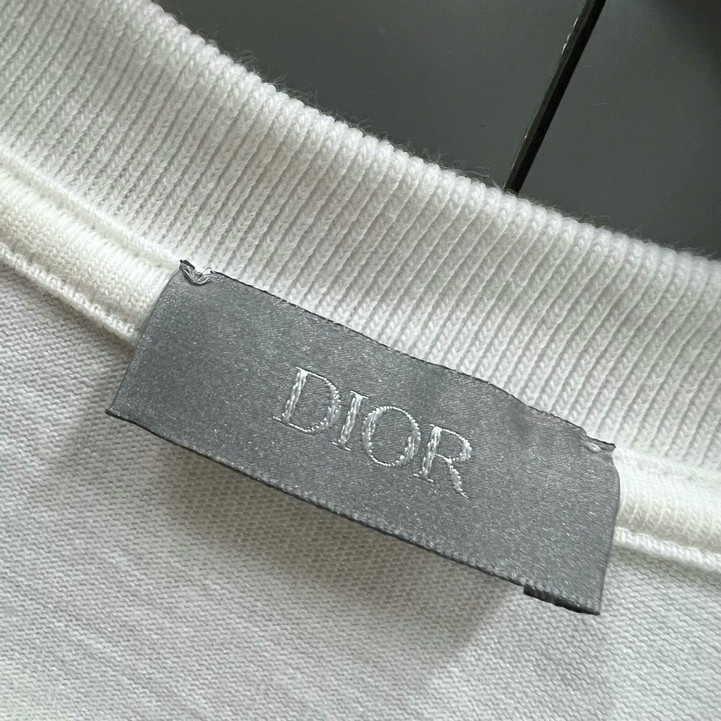 Dior Dior White Letter Logo Short Sleeve Size US XL / EU 56 / 4 - 3 Thumbnail