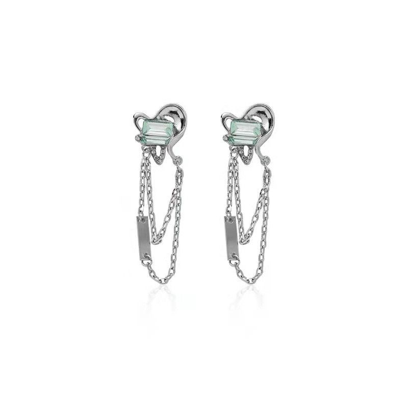 Jewelry New Design Earrings One Pairs Chrome Jewelry Size ONE SIZE - 5 Thumbnail