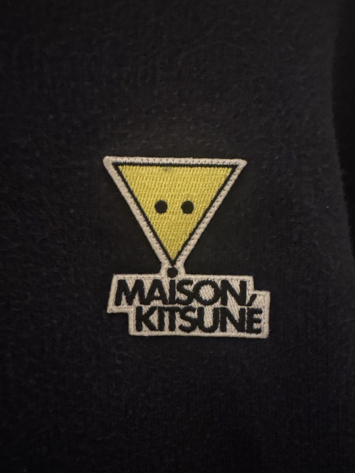 Maison Kitsune Navy Vintage Maison Kitsune Hoodie Size US L / EU 52-54 / 3 - 2 Thumbnail