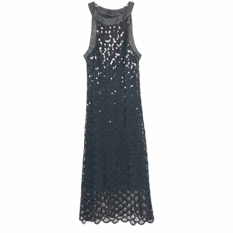 Other Eliza J Black Sequin Scaly Sleeveless Dress Sz 6 Size M / US 6-8 / IT 42-44 - 1 Thumbnail
