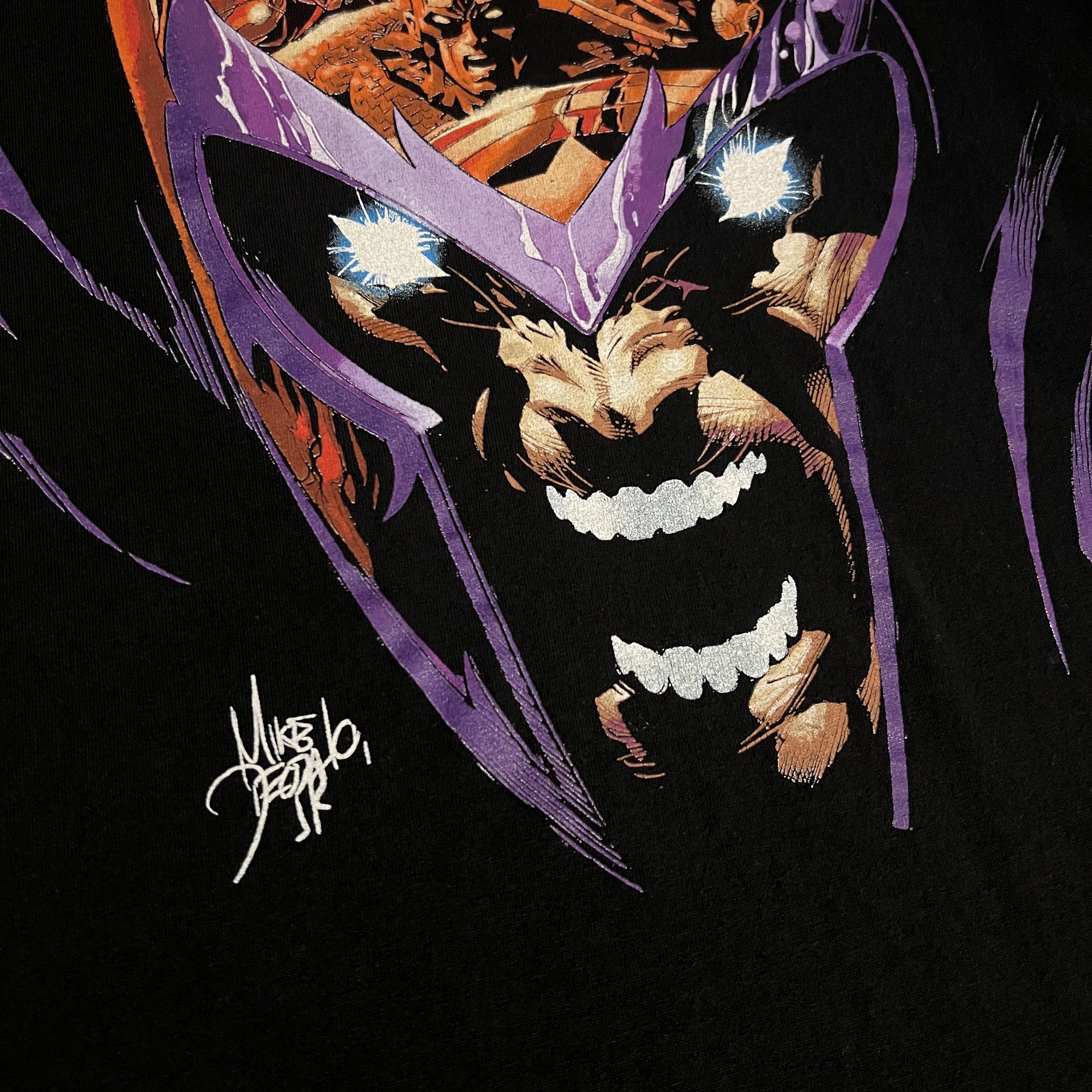 Mad Engine × Vintage Vintage Mad Engine Magneto Shirt Mens Large Marvel Xmen Size US L / EU 52-54 / 3 - 5 Thumbnail