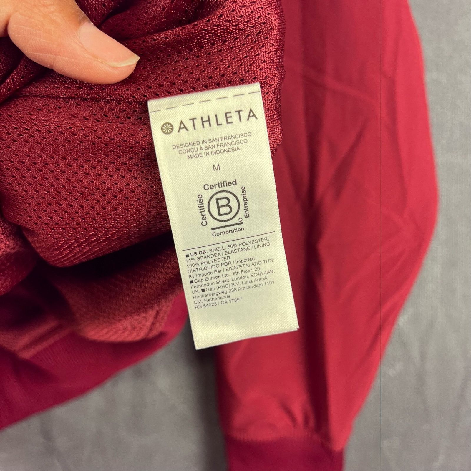 Athleta Athleta Men's Medium Jacket Performance Windbreaker Full Zip Size US M / EU 48-50 / 2 - 4 Thumbnail