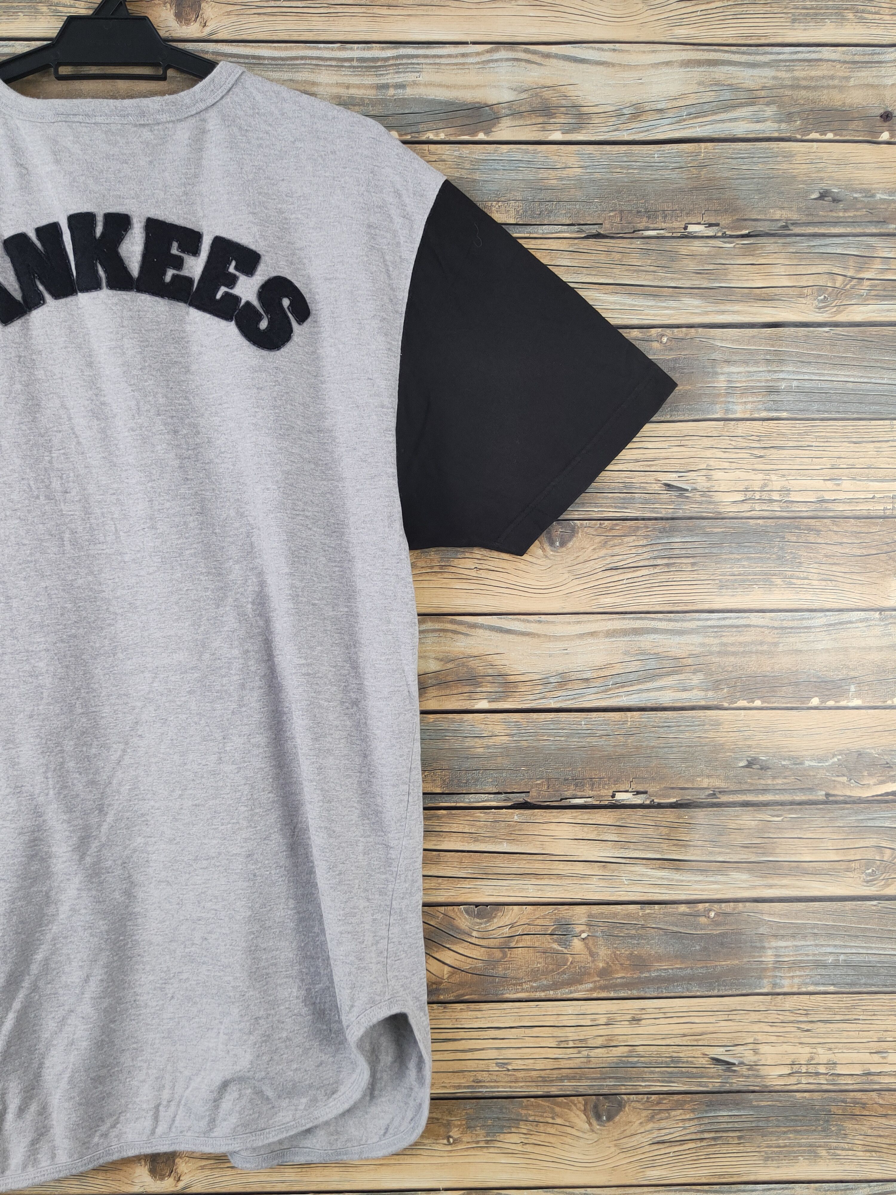 Vintage DL Cooperstown collection Gray NY Short Sleeve T-shirt #2052 Size US XL / EU 56 / 4 - 10 Thumbnail