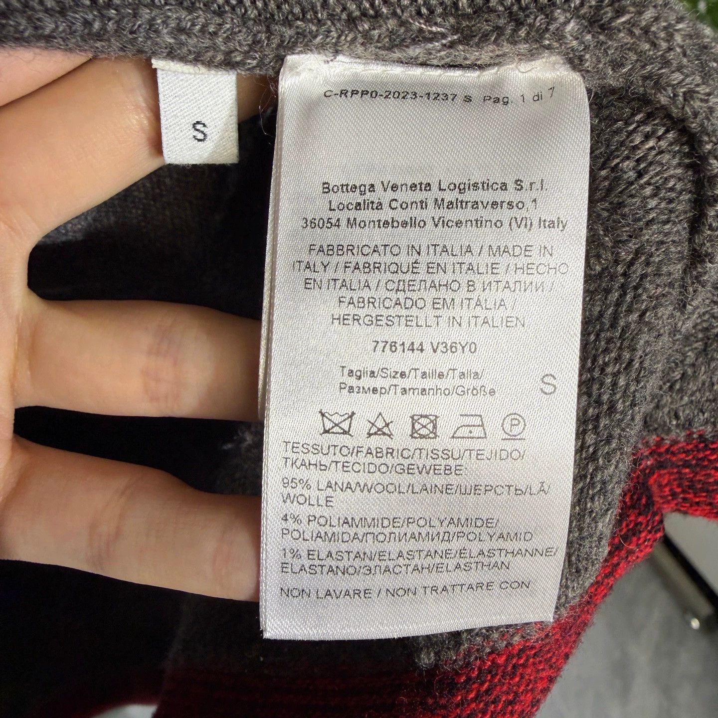 Bottega Veneta Bottega Veneta Knit Sweater, Size S Size US S / EU 44-46 / 1 - 4 Thumbnail