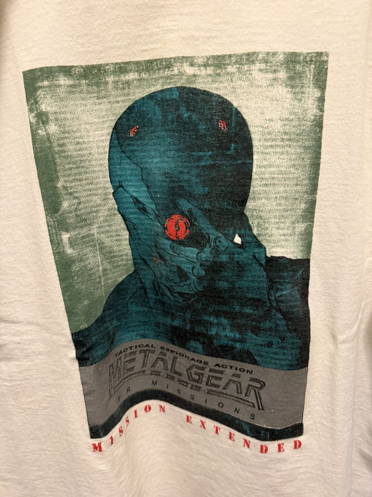 Vintage Vintage Metal Gear Solid VR Grey Fox Rare T Shirt Size US XL / EU 56 / 4 - 5 Thumbnail