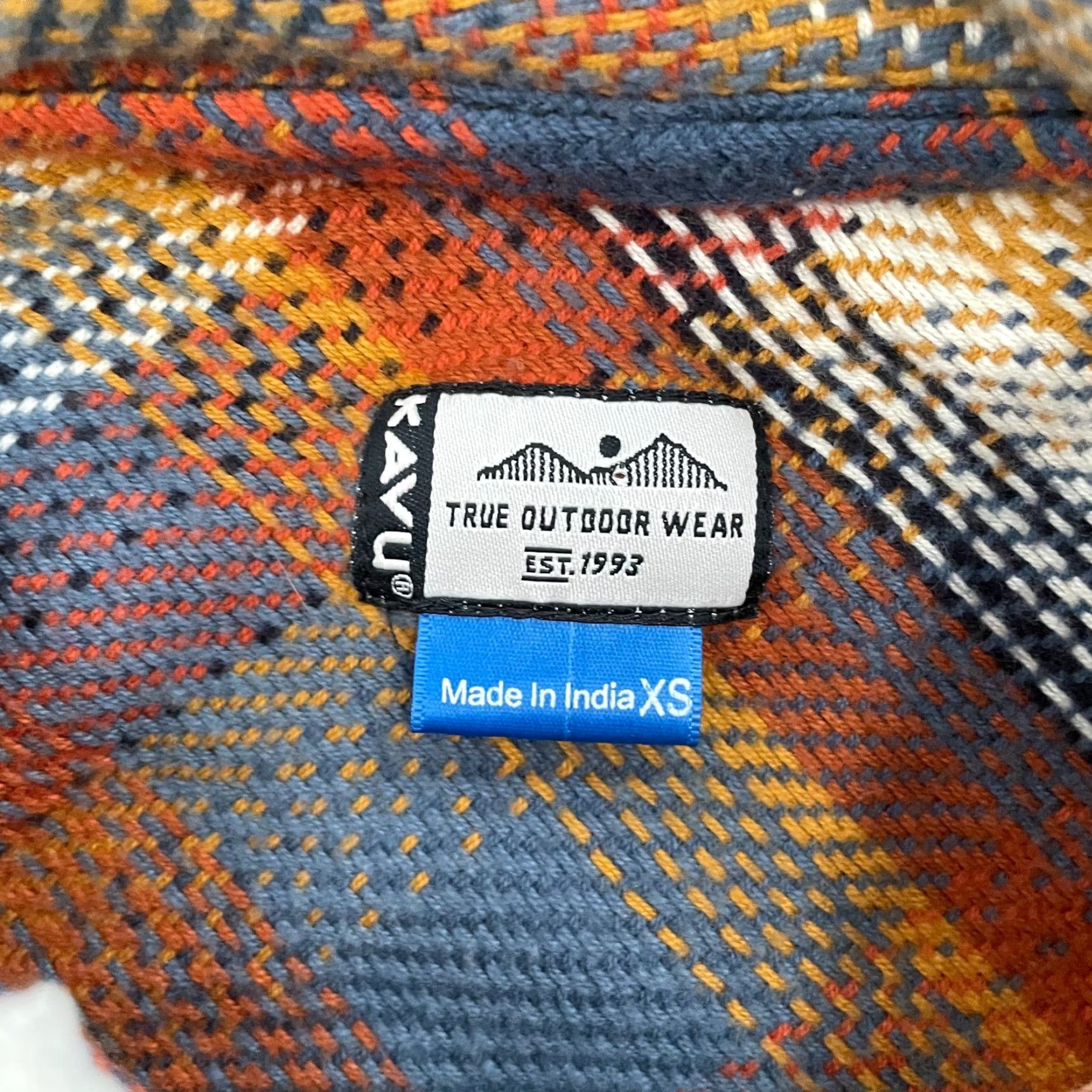 KAVU VINTAGE KAVU Jess Shirt Womens XS Autumn Light Button Up Hooded Ladies XS (A) Size XS / US 0-2 / IT 36-38 - 5 Thumbnail