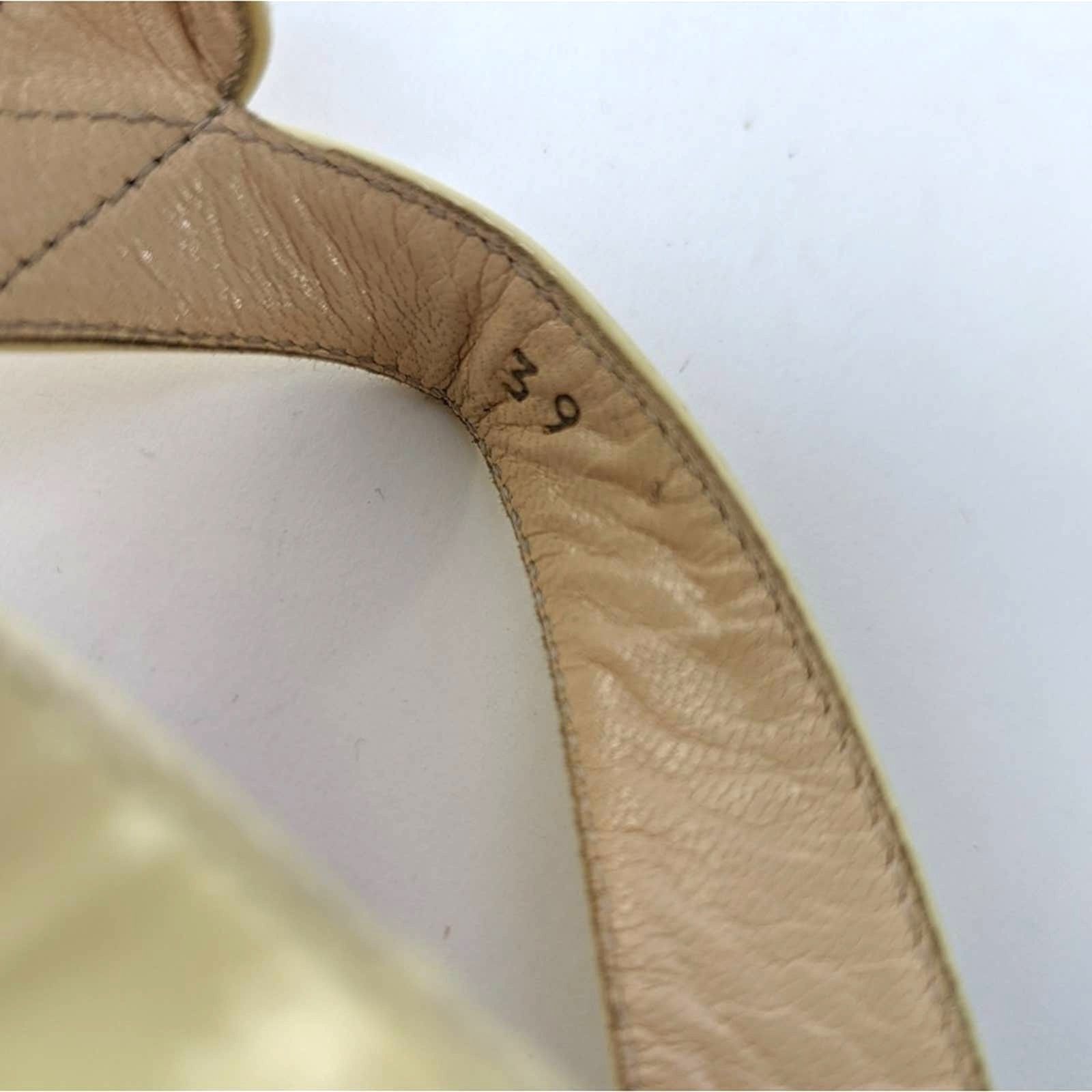 Prada PRADA Canary Yellow Cork Platform Heels - 8 Size US 8 / IT 38 - 9 Thumbnail
