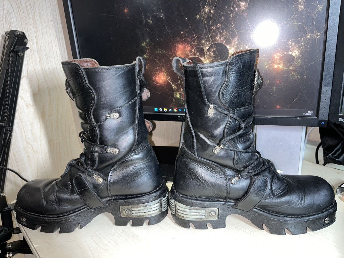 New Rock Vintage New Rock Reactor platform boots Tiger sole Size US 6.5 / EU 39-40 - 3 Thumbnail