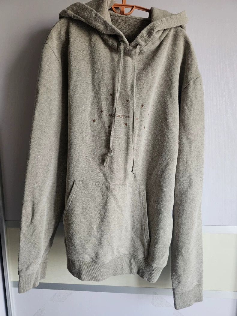 Saint Laurent Paris Saint Laurent Men's Hooded Sweatshirt-yf Size US L / EU 52-54 / 3 - 1 Thumbnail