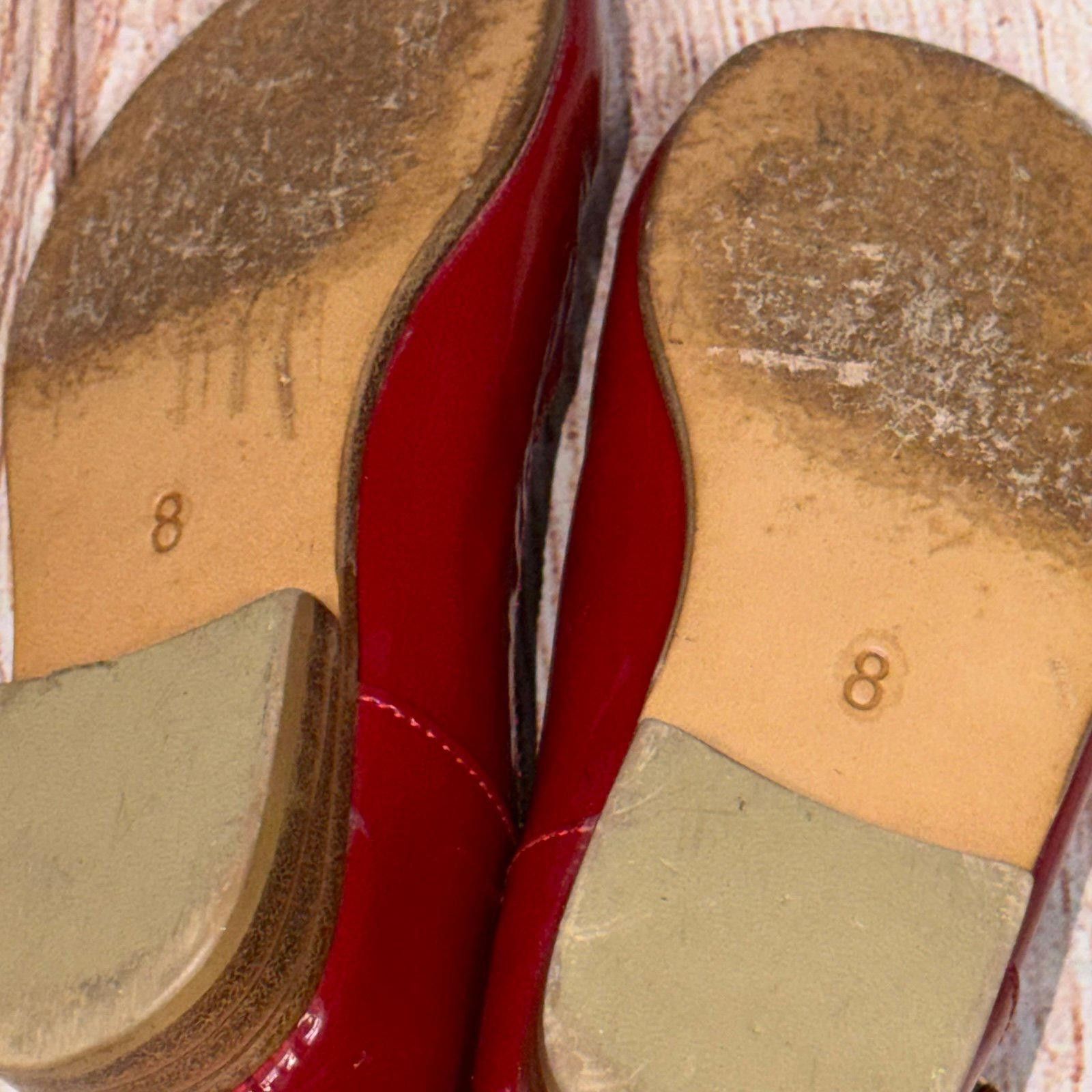 Other Strasburg Children Red Patent Leather Mary Jane Shoes Size 8 Size US 8 / IT 38 - 7 Thumbnail
