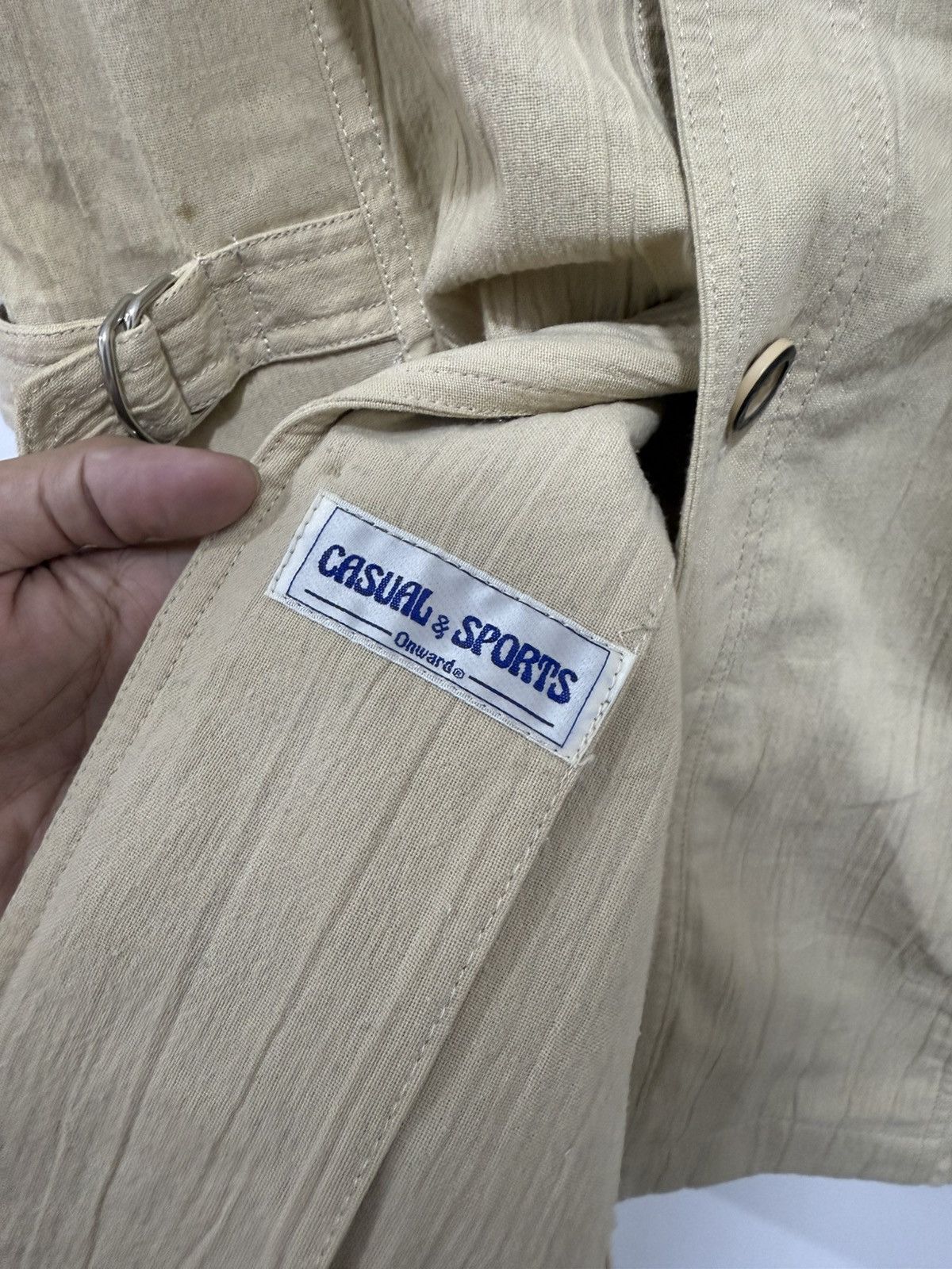 Japanese Brand × Vintage Vtg Onwards Casual Shirt Size L / US 10 / IT 46 - 12 Thumbnail