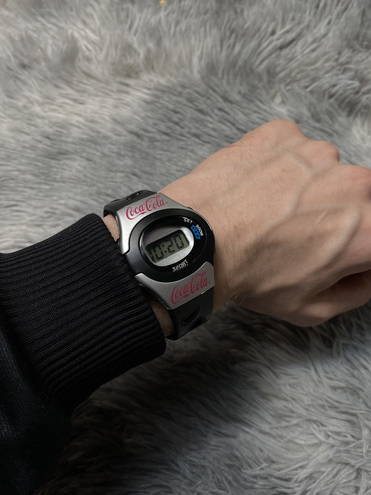 Coca Cola × Japanese Brand × Vintage Coca-Cola Digital Sport Watch - Japanese Brand Size ONE SIZE - 7 Thumbnail