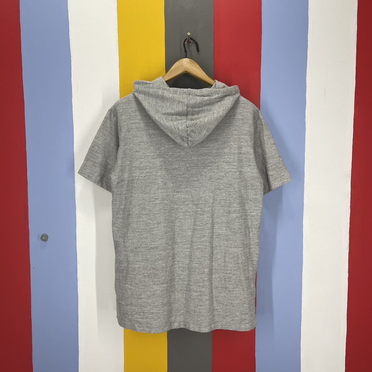 Adidas ADIDAS by DESCENTE Short Sleeve Light Hoodie #1929/11 Size US M / EU 48-50 / 2 - 7 Thumbnail
