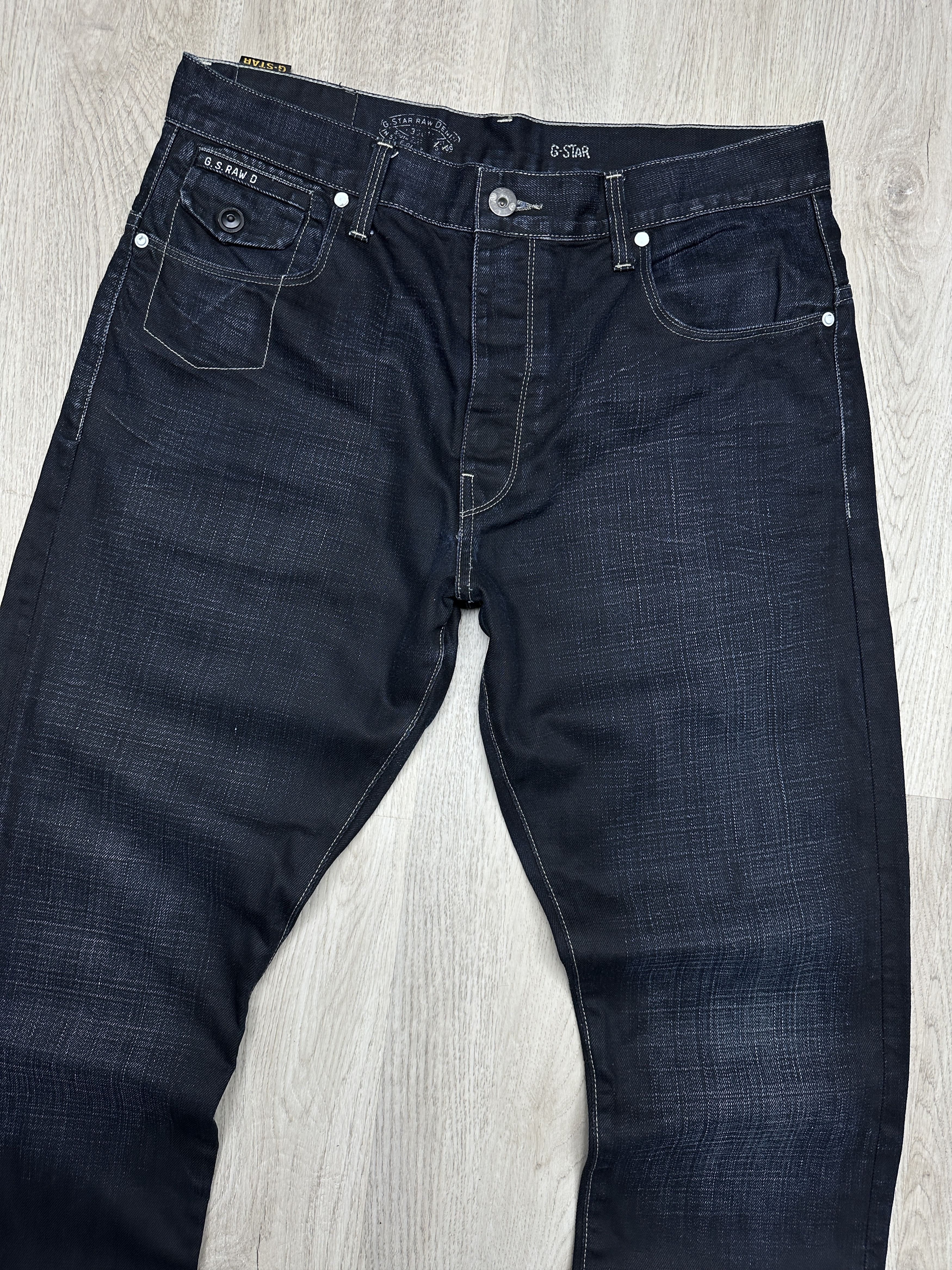 G-Star G Star Raw Mens Morris Tapered Denim Pants Jeans Size US 34 / EU 50 - 5 Thumbnail
