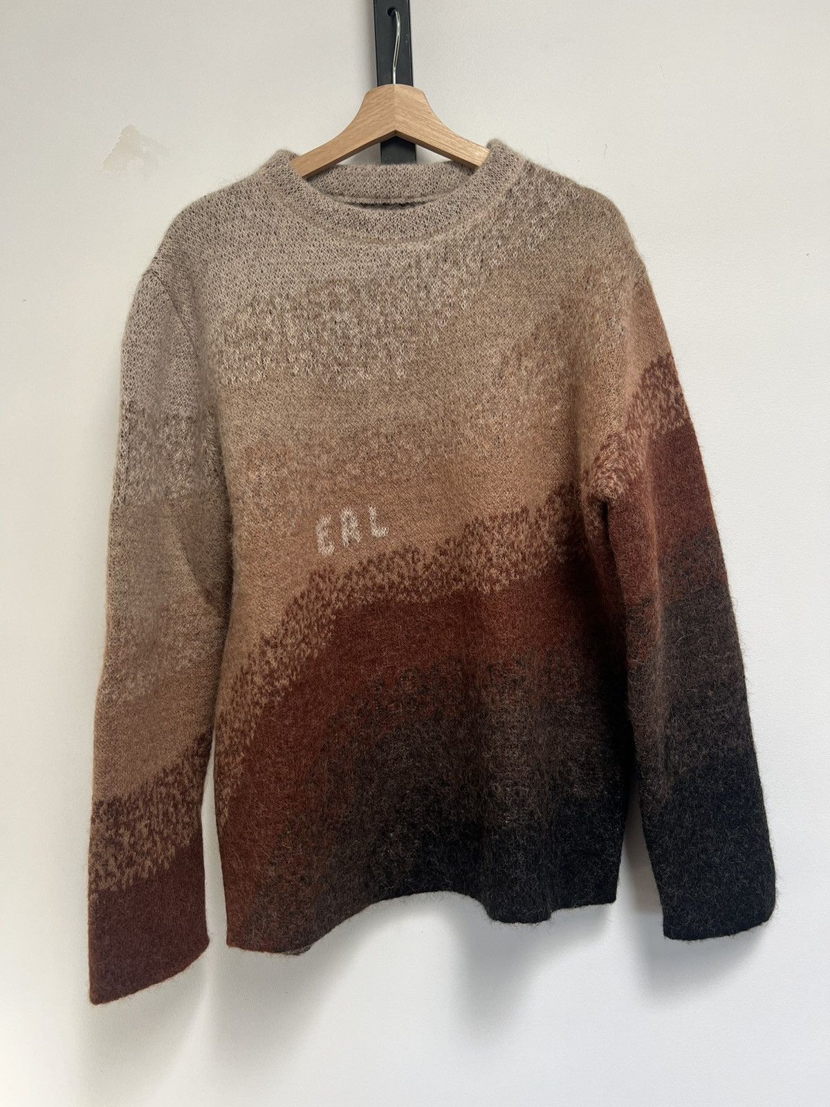 ERL Erl Bowy Mohair Knit Sweater Size US L / EU 52-54 / 3 - 1 Thumbnail