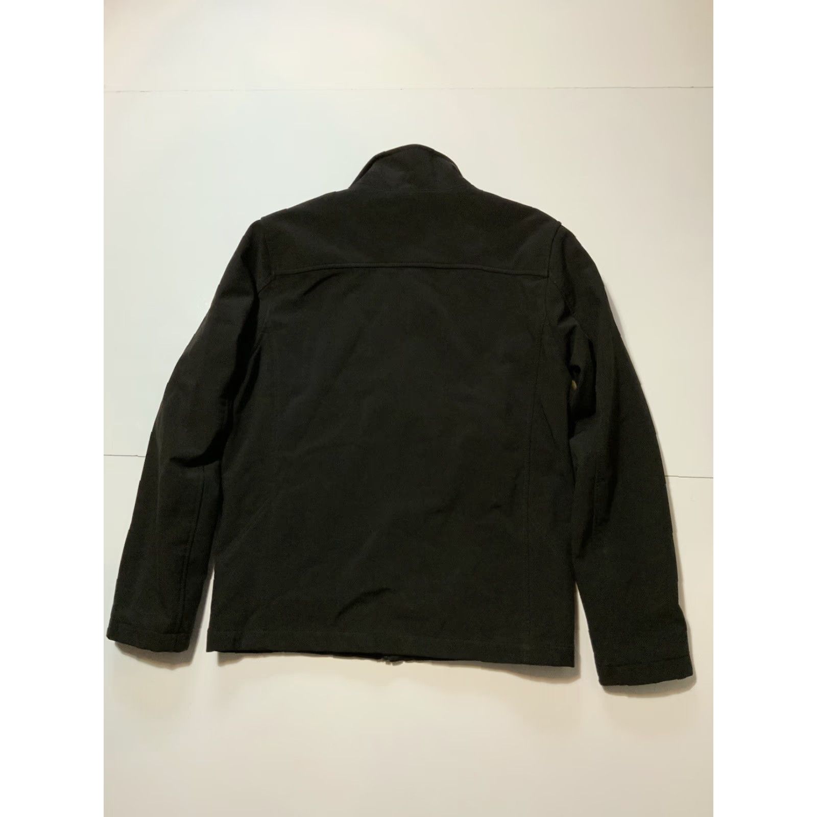 Vintage Black Rivet Softshell Track Jacket Mens Sz. S Full Zip Black Tech Outdoor Travel Size US S / EU 44-46 / 1 - 2 Thumbnail