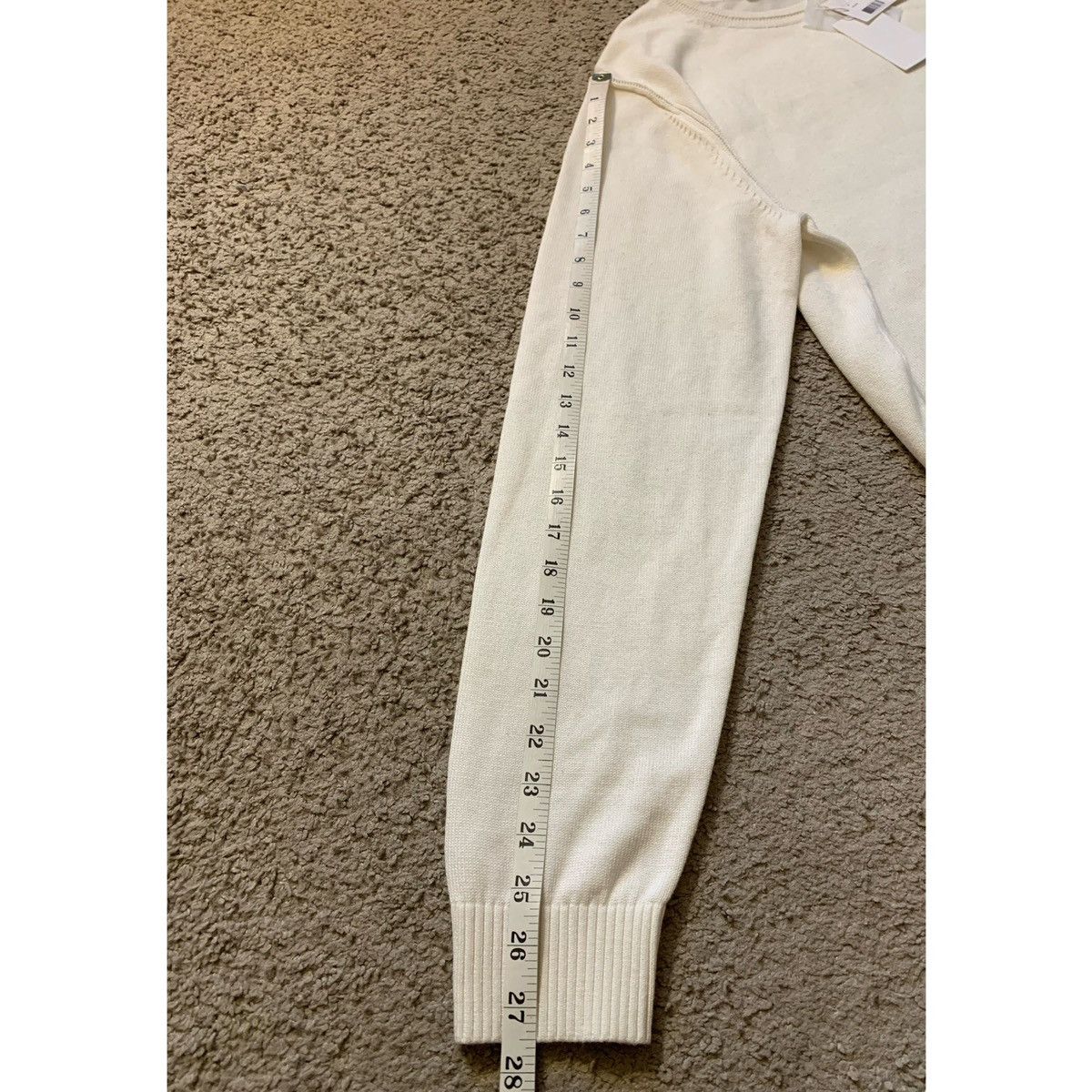 Helmut Lang HELMUT LANG LOGO CREW KNIT Size US L / EU 52-54 / 3 - 9 Thumbnail