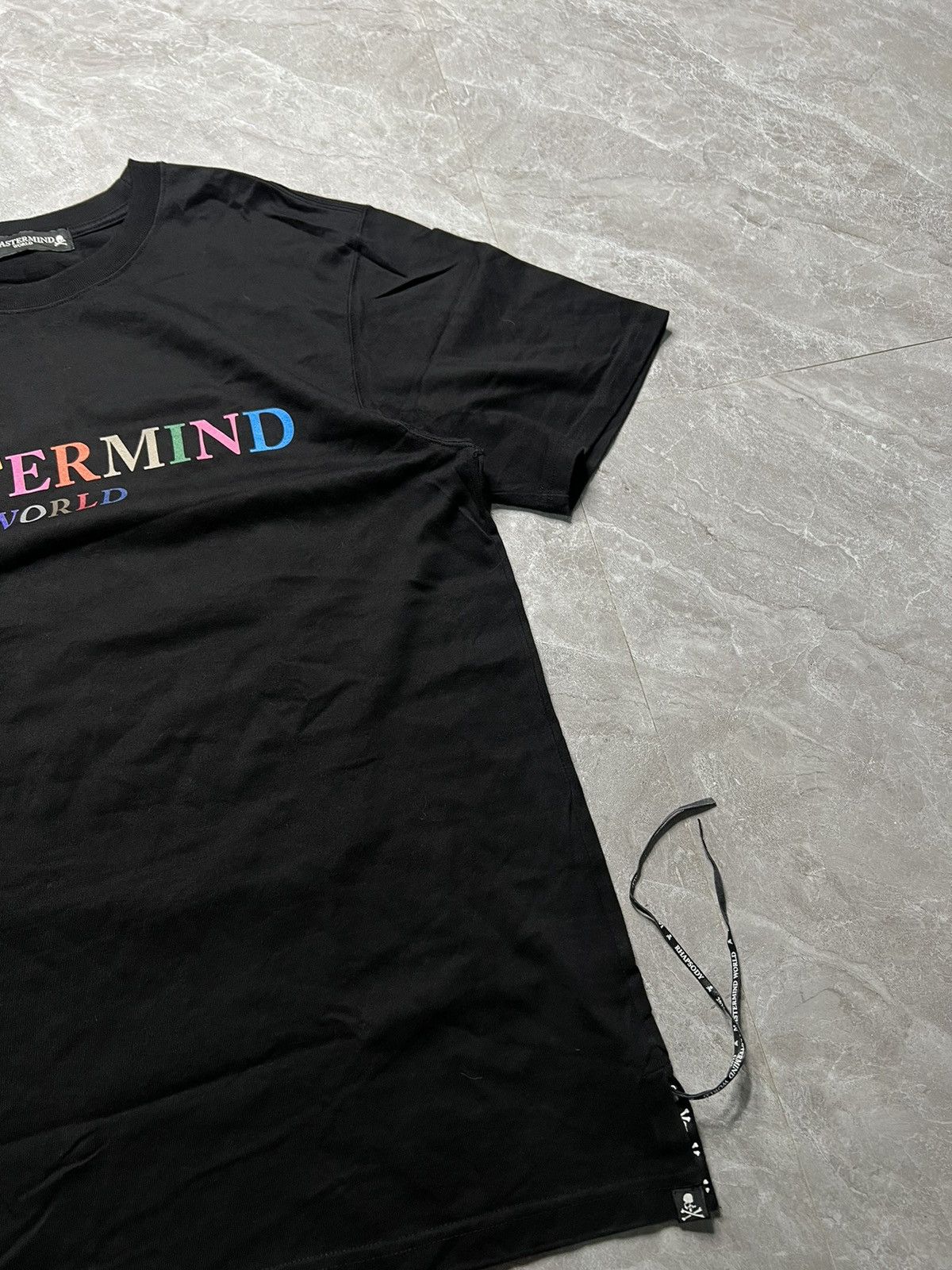 Mastermind Japan Mastermind World Coloured Logo Tee With Back Skull Print Size US L / EU 52-54 / 3 - 5 Thumbnail
