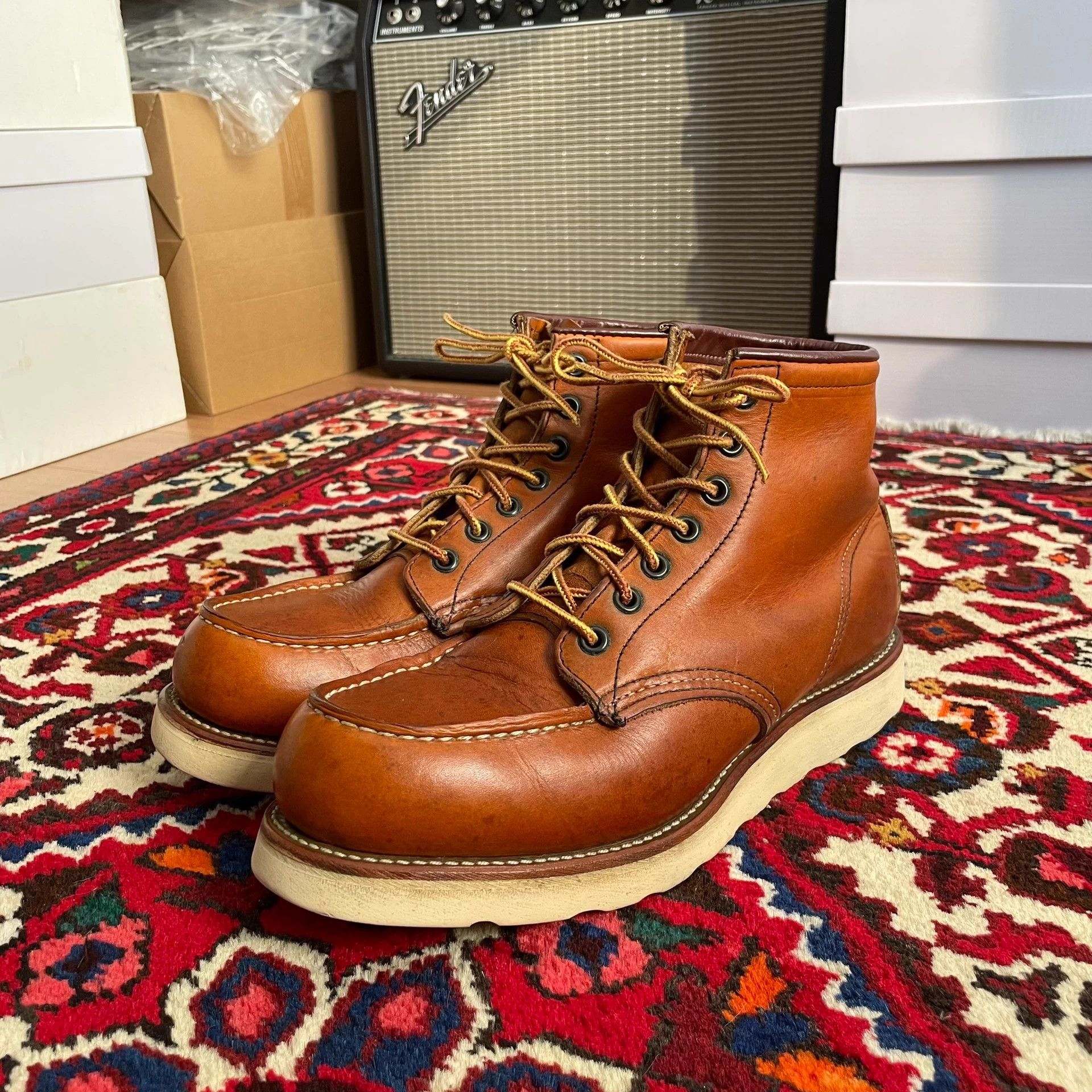 Red Wing Red Wing 875 Vintage Feather Tag 7.5E vs Viberg Whites Wesco Joe Maccoy Size US 7.5 / EU 40-41 - 2 Thumbnail
