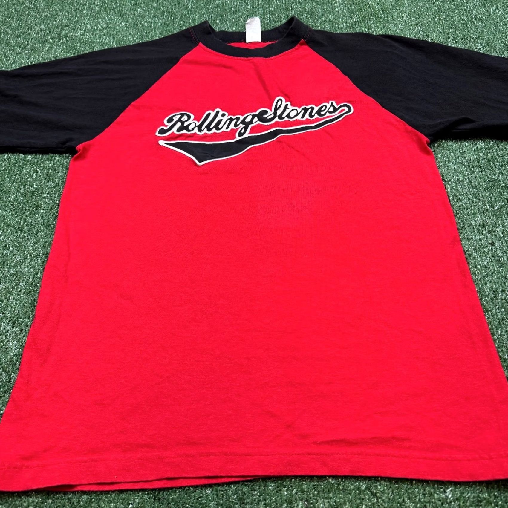 Logo 7 Rolling Stones Logo Raglan T-Shirt Anthill Men’s Medium Black Two Tone 2000s Rock Logo Vintage? No (adjusted) Size US M / EU 48-50 / 2 - 4 Thumbnail