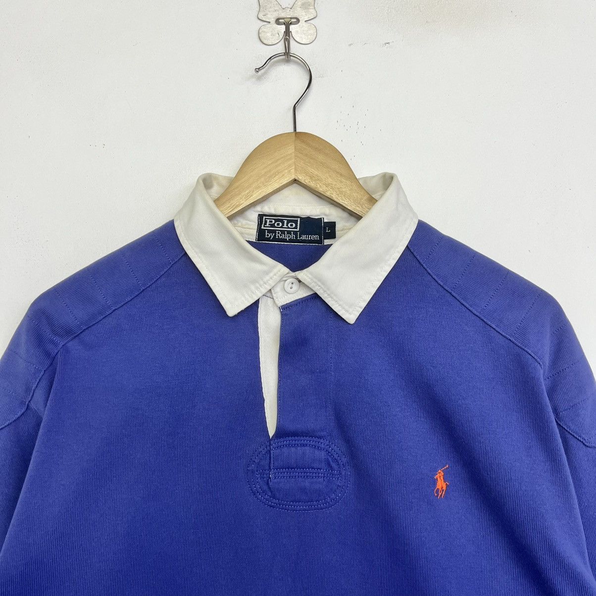 Polo Ralph Lauren POLO RALPH LAUREN VINTAGE RUGBY HEAVYWEIGHT COTTON SHIRT Size US L / EU 52-54 / 3 - 2 Thumbnail