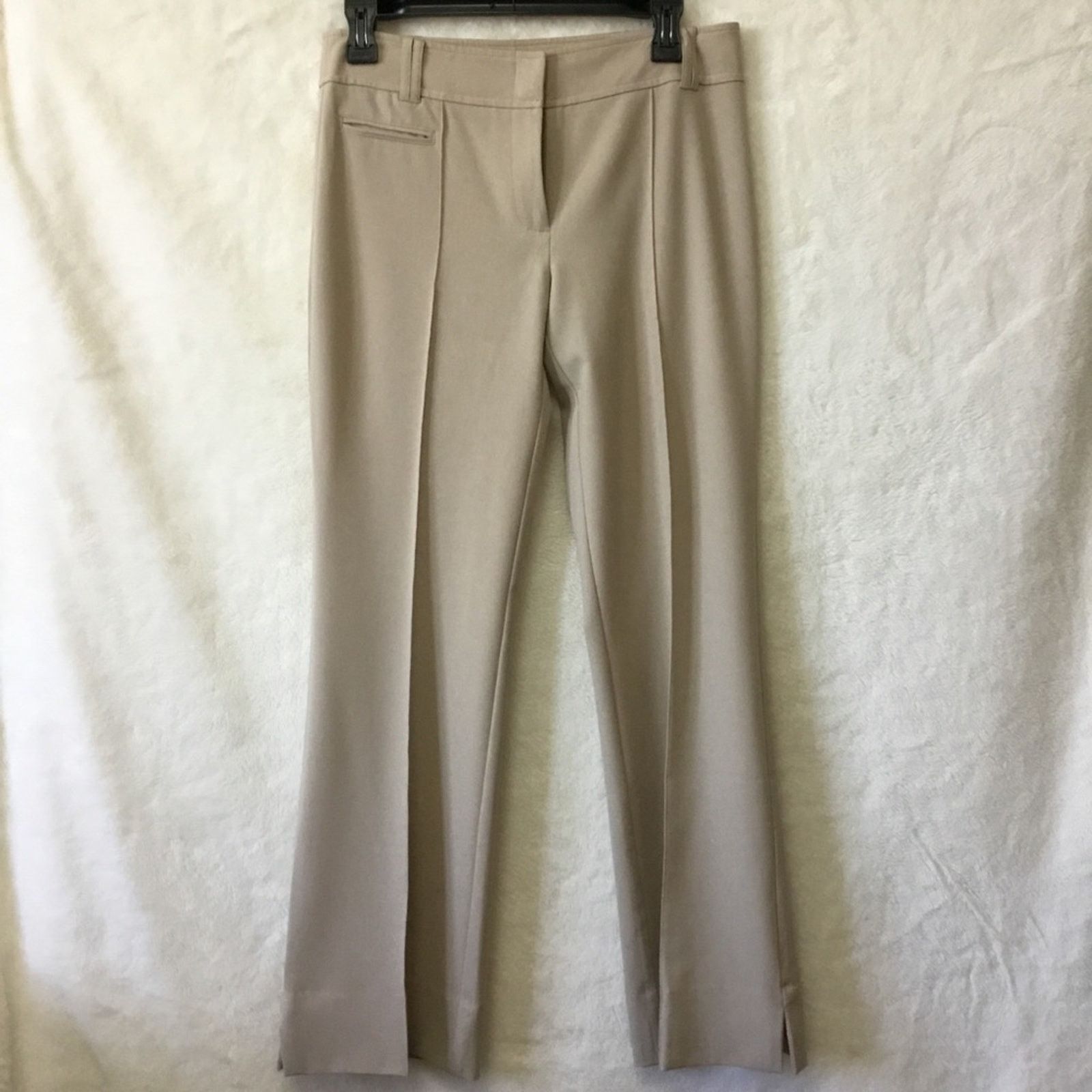 Bcbgmaxazria BCBGMaxazria Tan Dress Pants Size 27" / US 4 / IT 40 - 1 Thumbnail