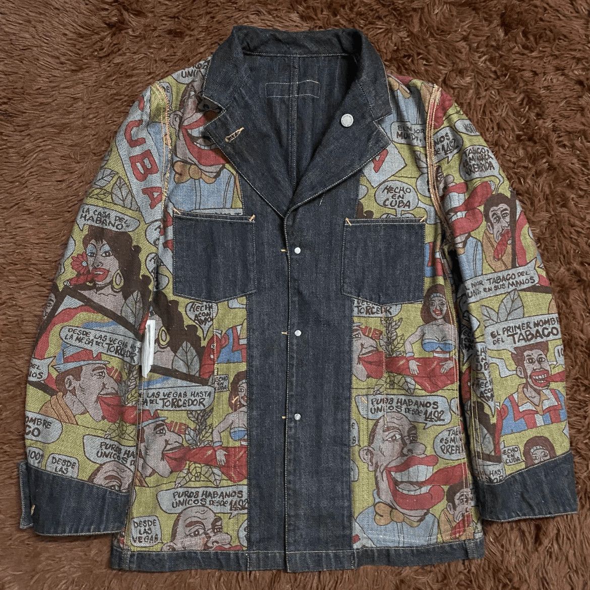 Comme des Garcons Homme Plus Comme Des Garcons Homme 03SS Cuba Archive Jacket-2508 Size US S / EU 44-46 / 1 - 2 Thumbnail
