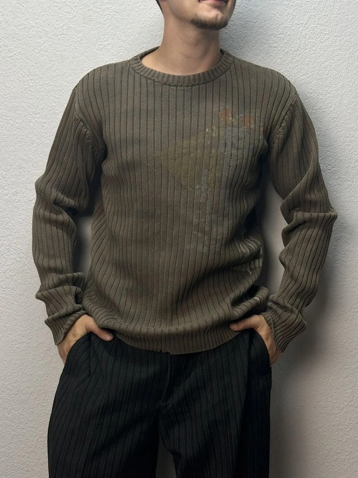 The Lost Explorer 👉 Y2K Gothic Avantgarde Distressed Sweater Gautier Japan Size US M / EU 48-50 / 2 - 1 Thumbnail
