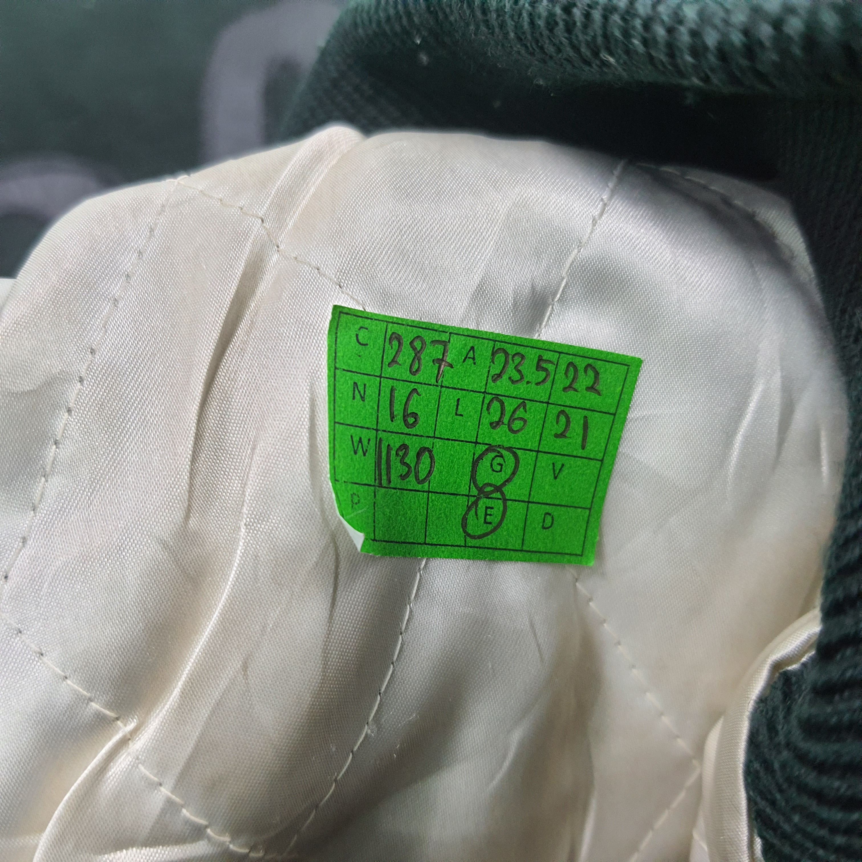Japanese Brand Vintage 80s Pazzo Club Varsity Wool Leather Bomber C287N16 Size US L / EU 52-54 / 3 - 12 Thumbnail