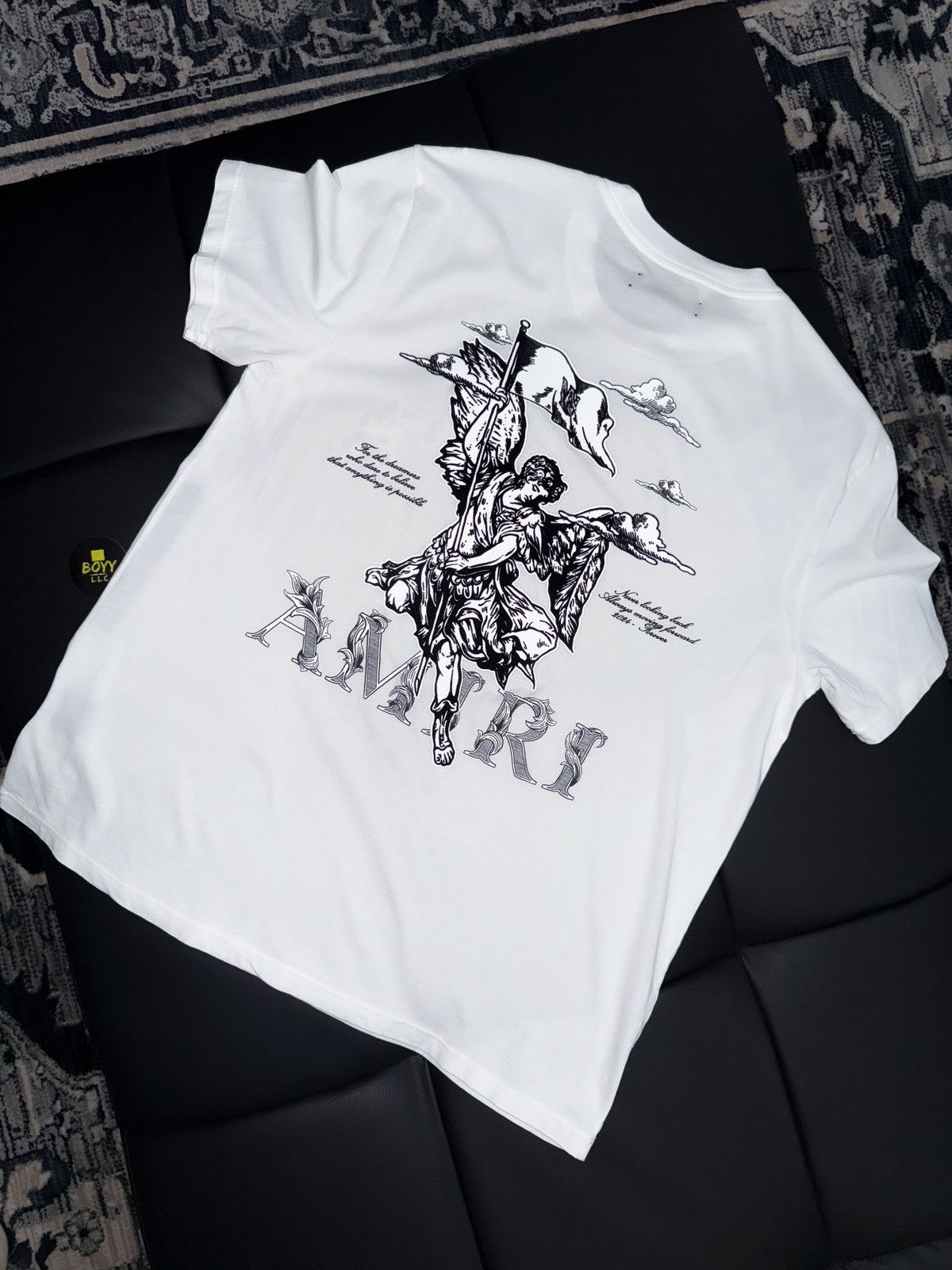 Amiri Amiri Cherum logo t shirt Size US M / EU 48-50 / 2 - 1 Thumbnail