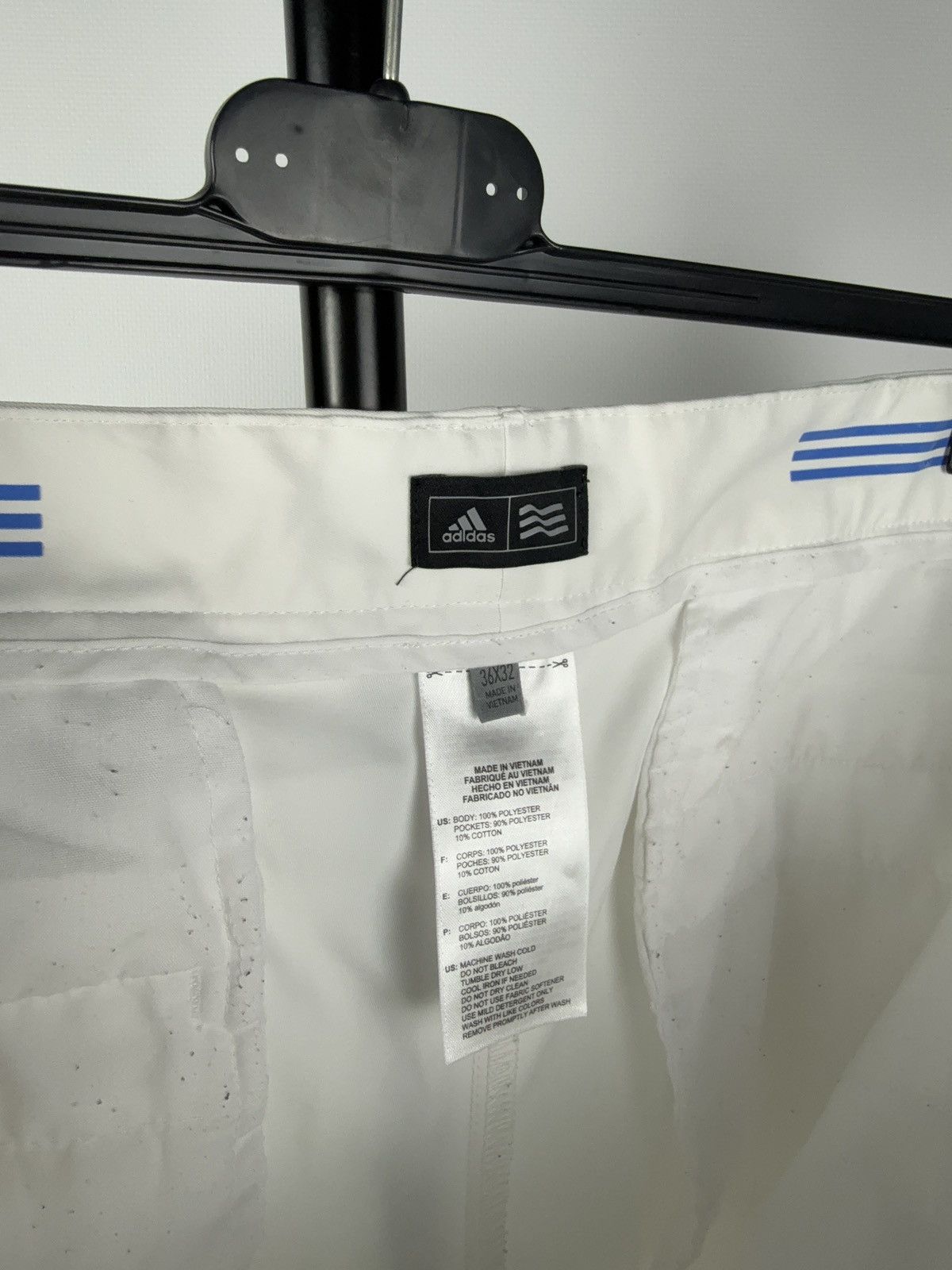 Adidas Vintage 00s Adidas climacool golf pants Y2K streetwear Size US 36 / EU 52 - 9 Thumbnail