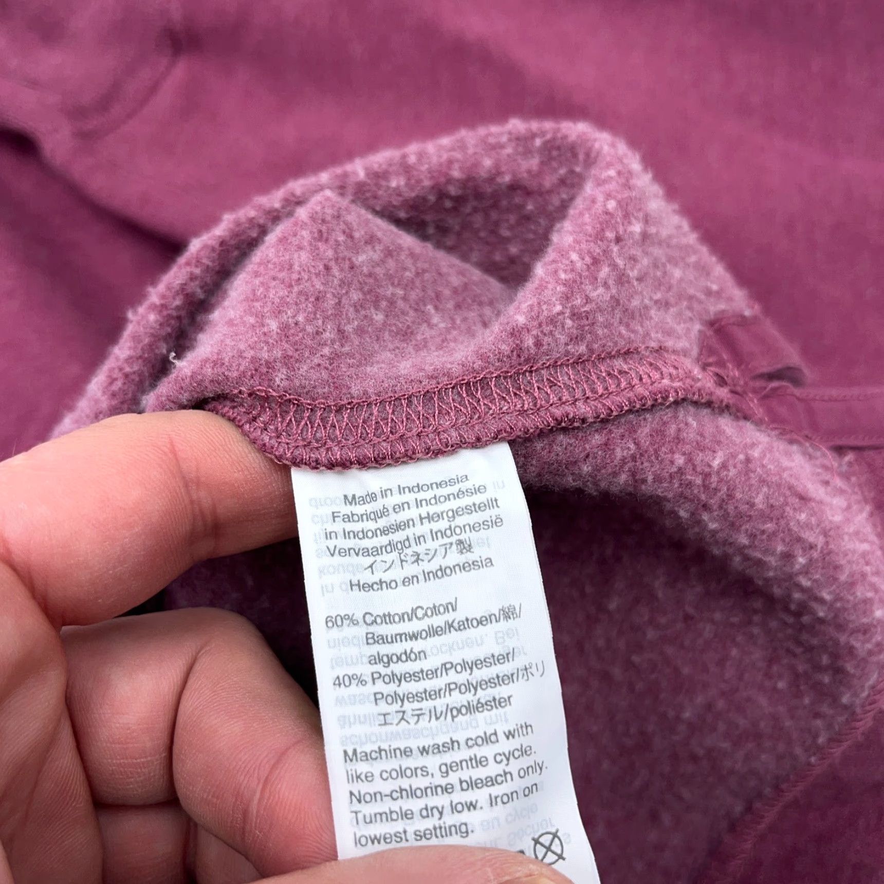 J.Crew J.CREW Sweater Men Large Pink Pullover Fleece Henley Mock Neck Preppy Sweatshirt Knit Style Solid Casualwear Shirt? Size US L / EU 52-54 / 3 - 6 Thumbnail