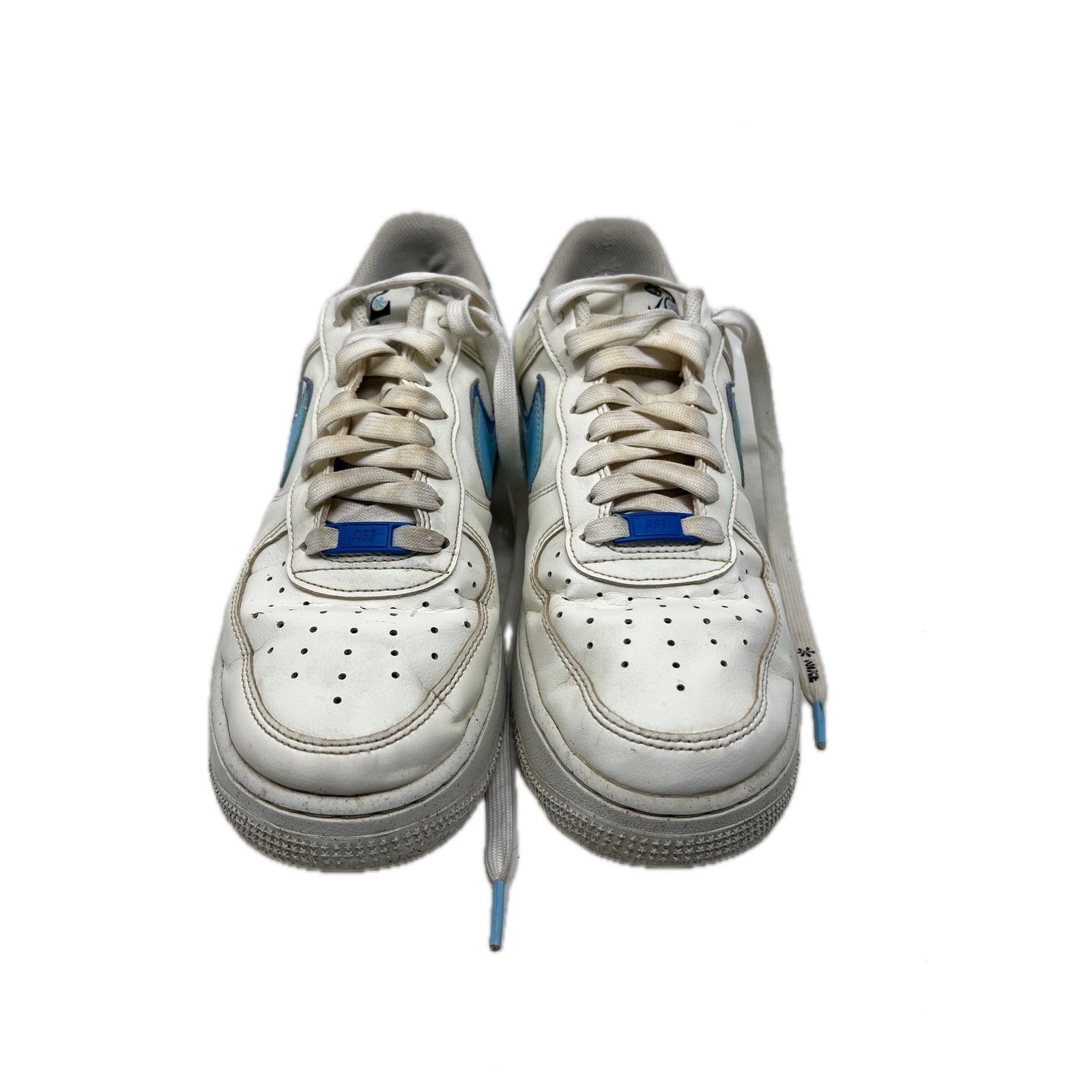 Nike Nike Air Force 1 Low 07 LV8 82 Dble Swoosh Med Blue Mens 9.5 Size US 9.5 / EU 42-43 - 1 Thumbnail