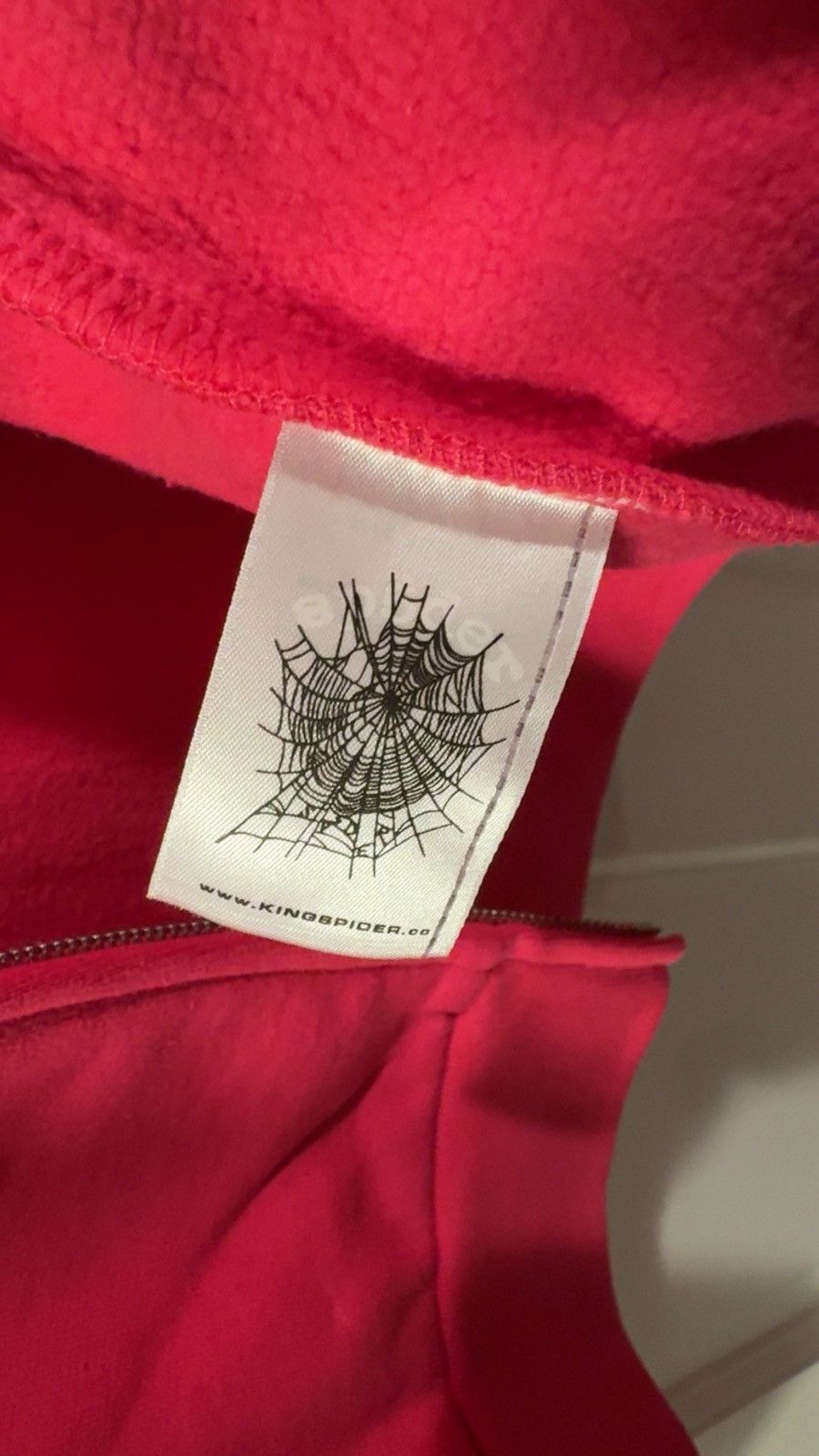 Sp5der Pink Sp5der beluga zip up Size US M / EU 48-50 / 2 - 3 Thumbnail