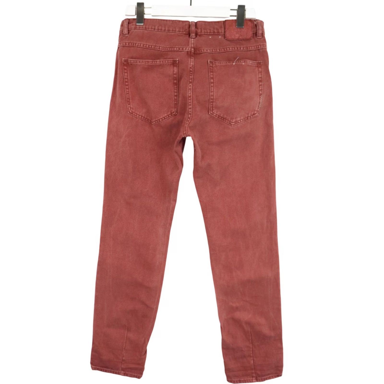 Vintage NEUW Studio Relaxed Jeans Men's W32/L34 Rusty Red Denim Button Fly Pure Cotton Jeans Mens W32/L34 Rusty Red Denim Button Fly 100% Cotton Size US 32 / EU 48 - 2 Thumbnail