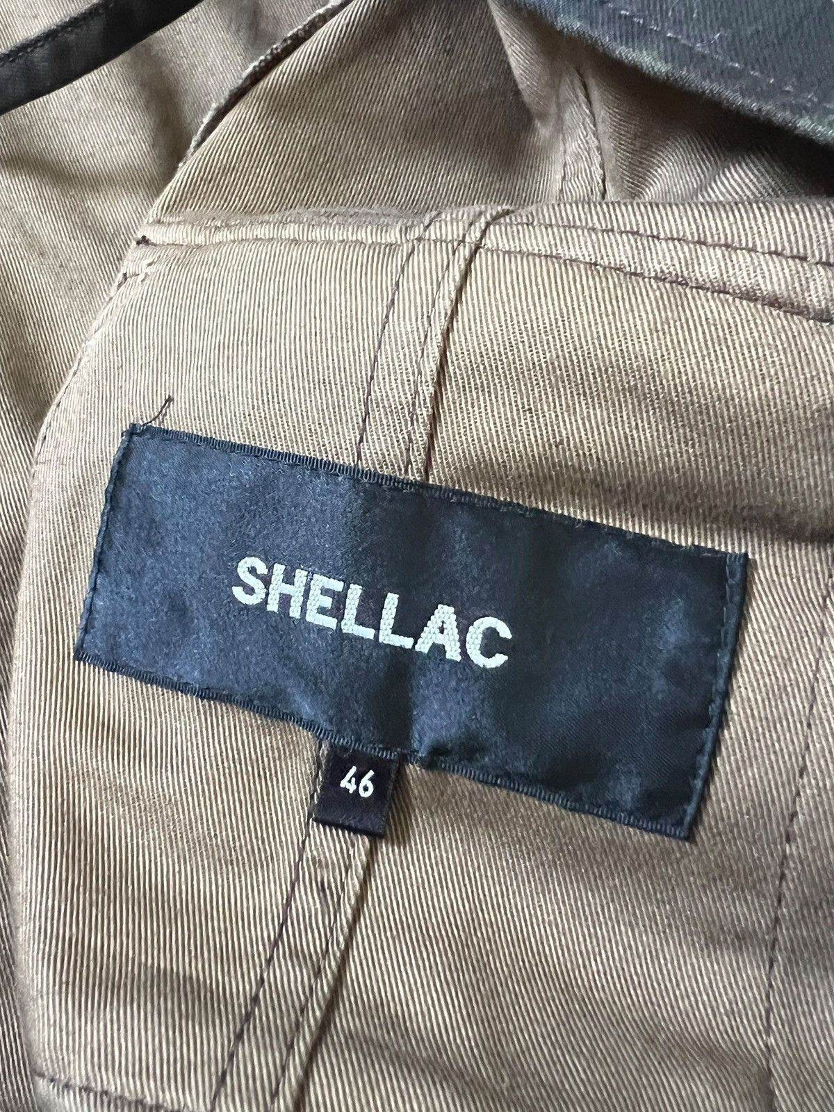 Shellac 2000s Shellac Camo Hooded Tactical Zipper Jacket Size US S / EU 44-46 / 1 - 13 Thumbnail