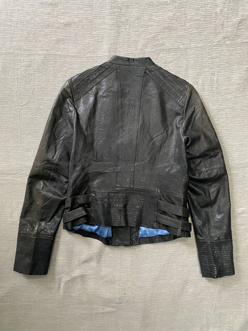 If Six Was Nine × Japanese Brand × Le Grande Bleu (L.G.B.) Catrinet Leather Jacket Size XS / US 0-2 / IT 36-38 - 6 Thumbnail