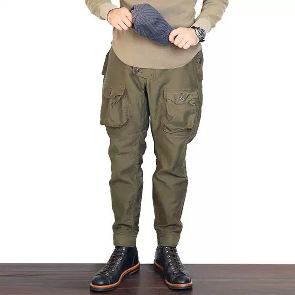 Freewheelers freewheelers S-3 flying trousers in green Size US 30 / EU 46 - 1 Preview